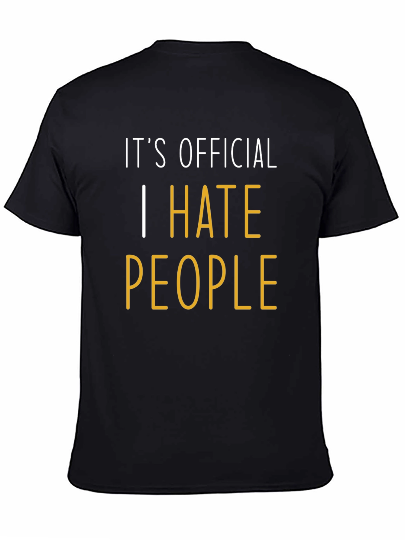 I Hate People T-Shirt - Official Funny Tee