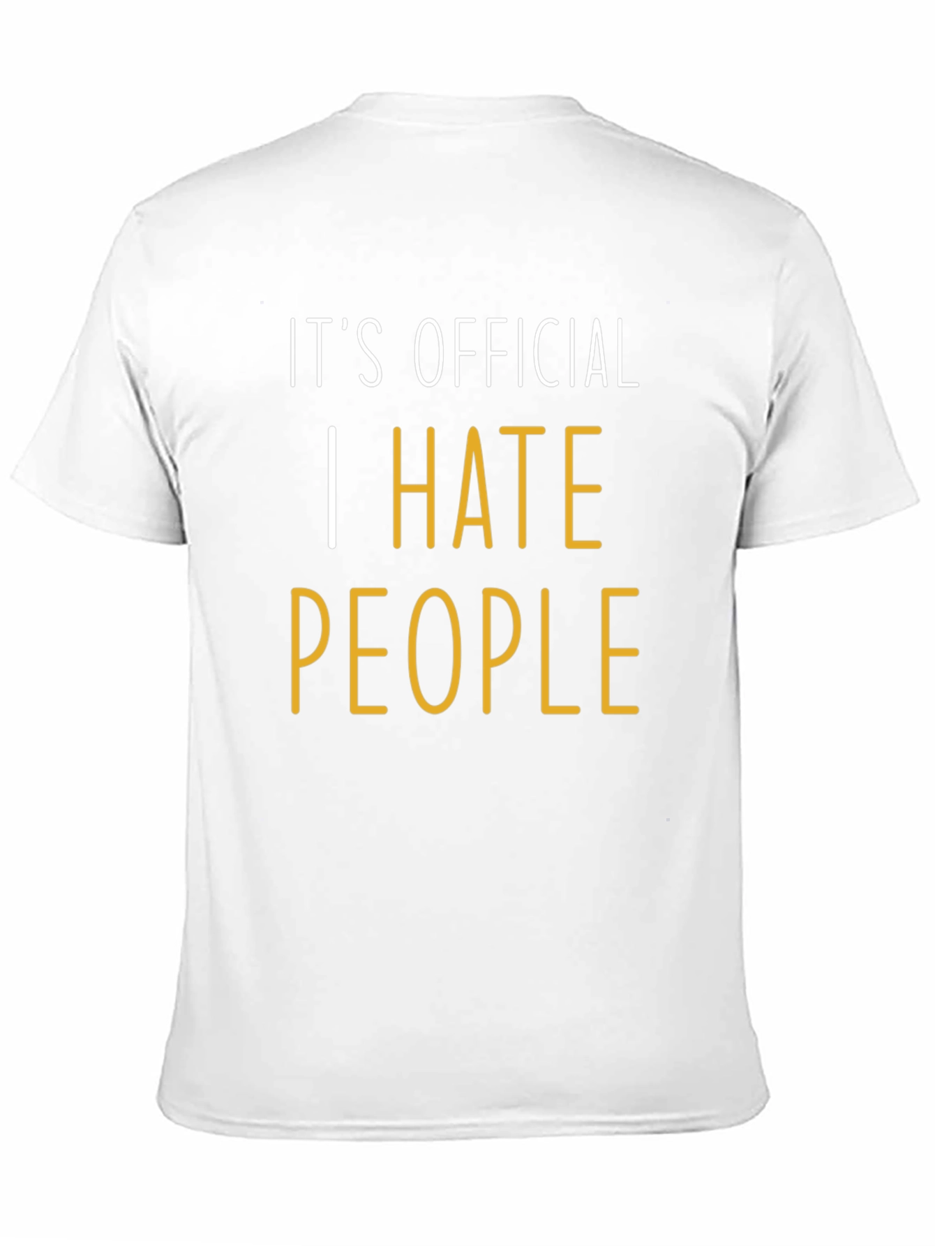 I Hate People T-Shirt - Official Funny Tee