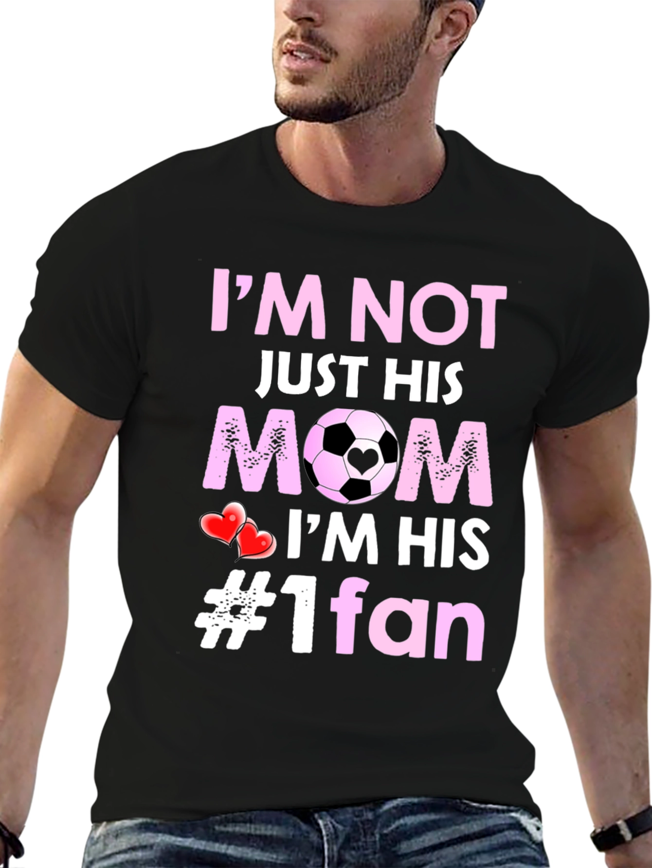 Soccer Mom T-Shirt: Im Not Just His Mom