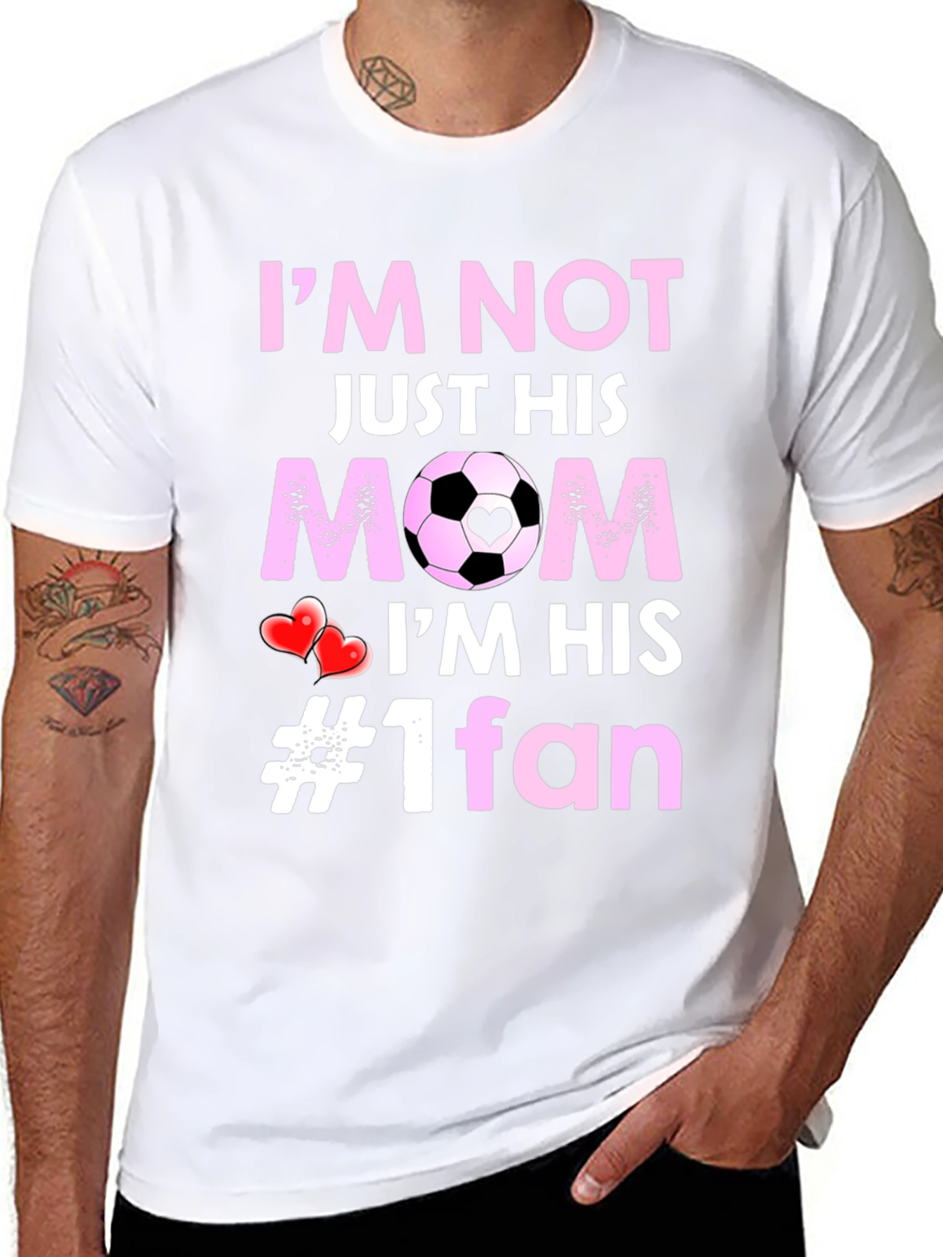 Soccer Mom T-Shirt: Im Not Just His Mom