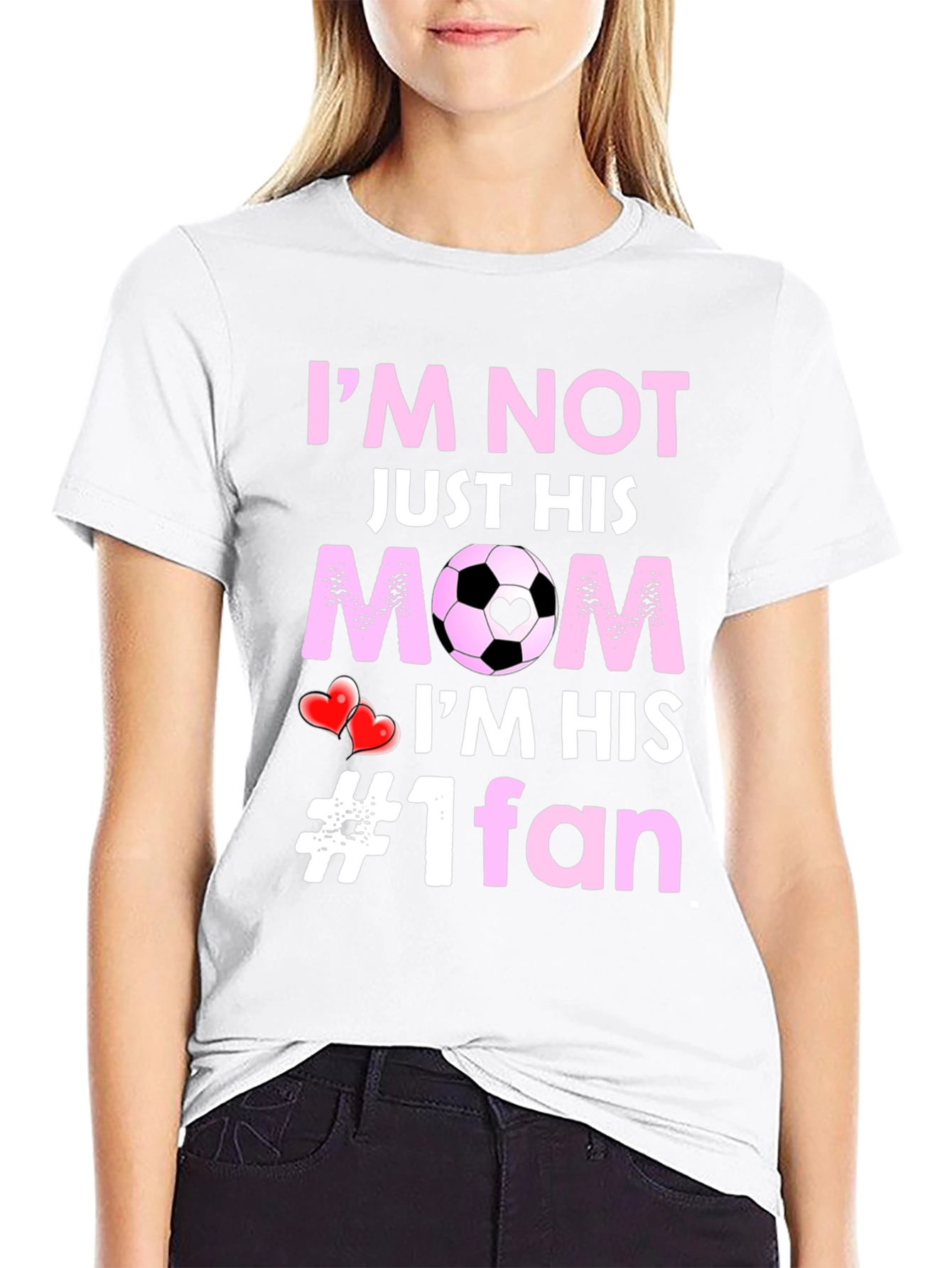 Soccer Mom T-Shirt: Im Not Just His Mom