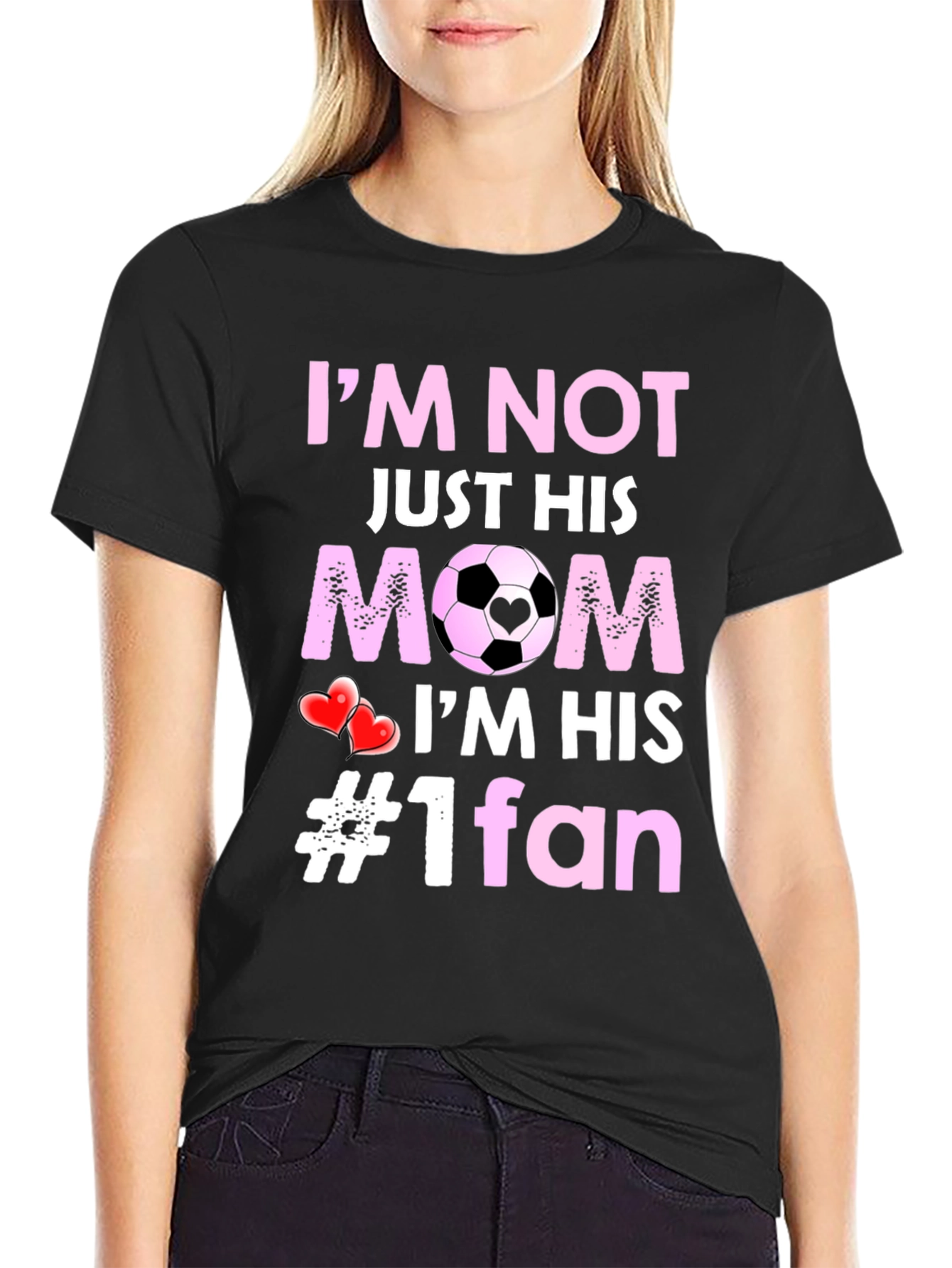 Soccer Mom T-Shirt: Im Not Just His Mom