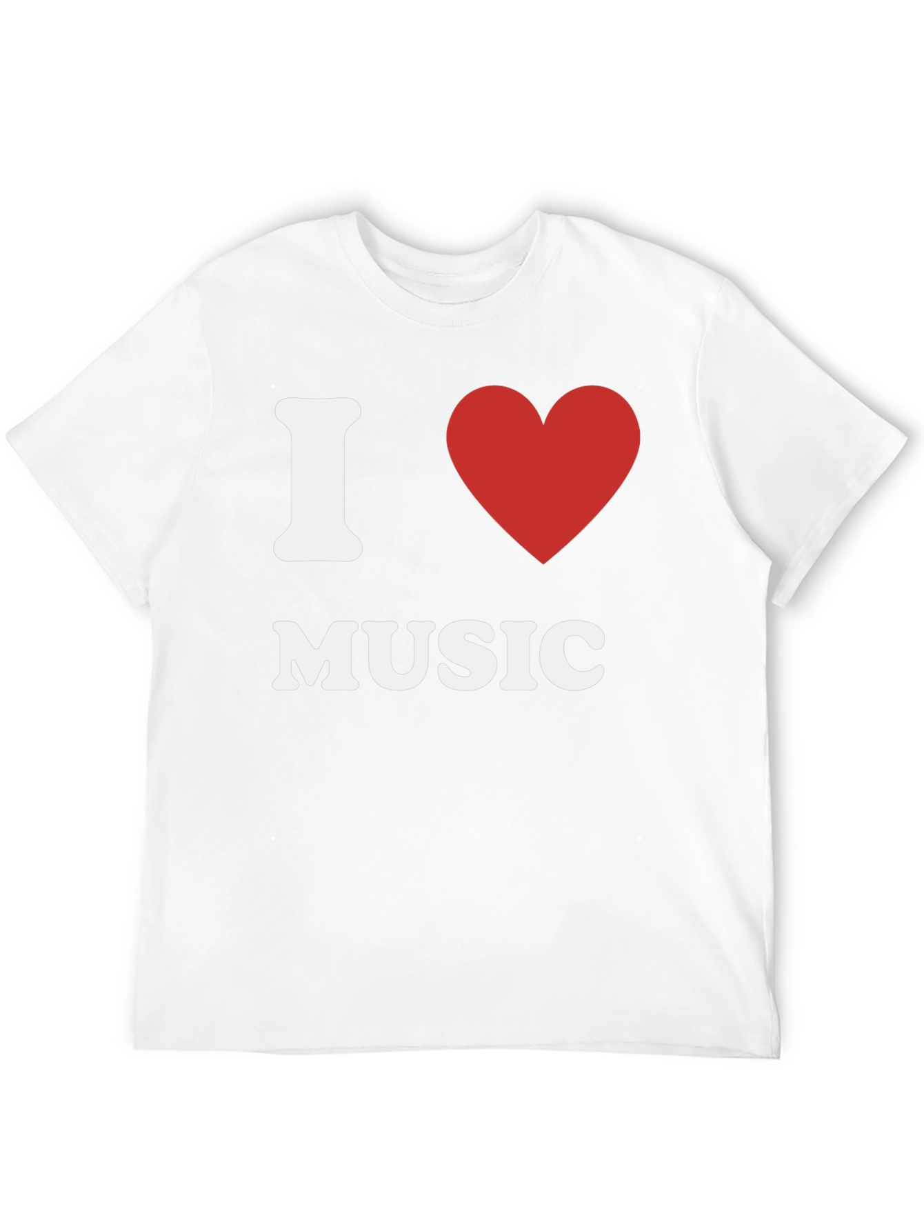 I Love Music T-Shirt - Classic Design