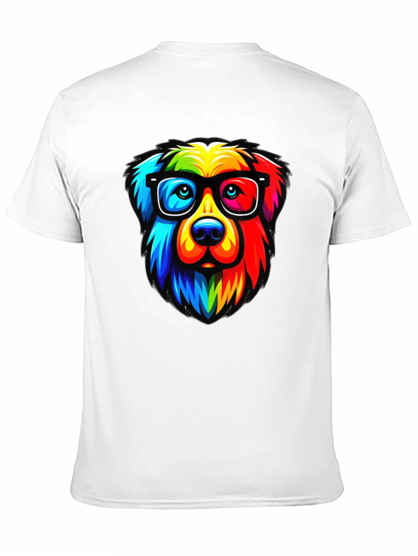 Cool Dog Rainbow T-Shirt