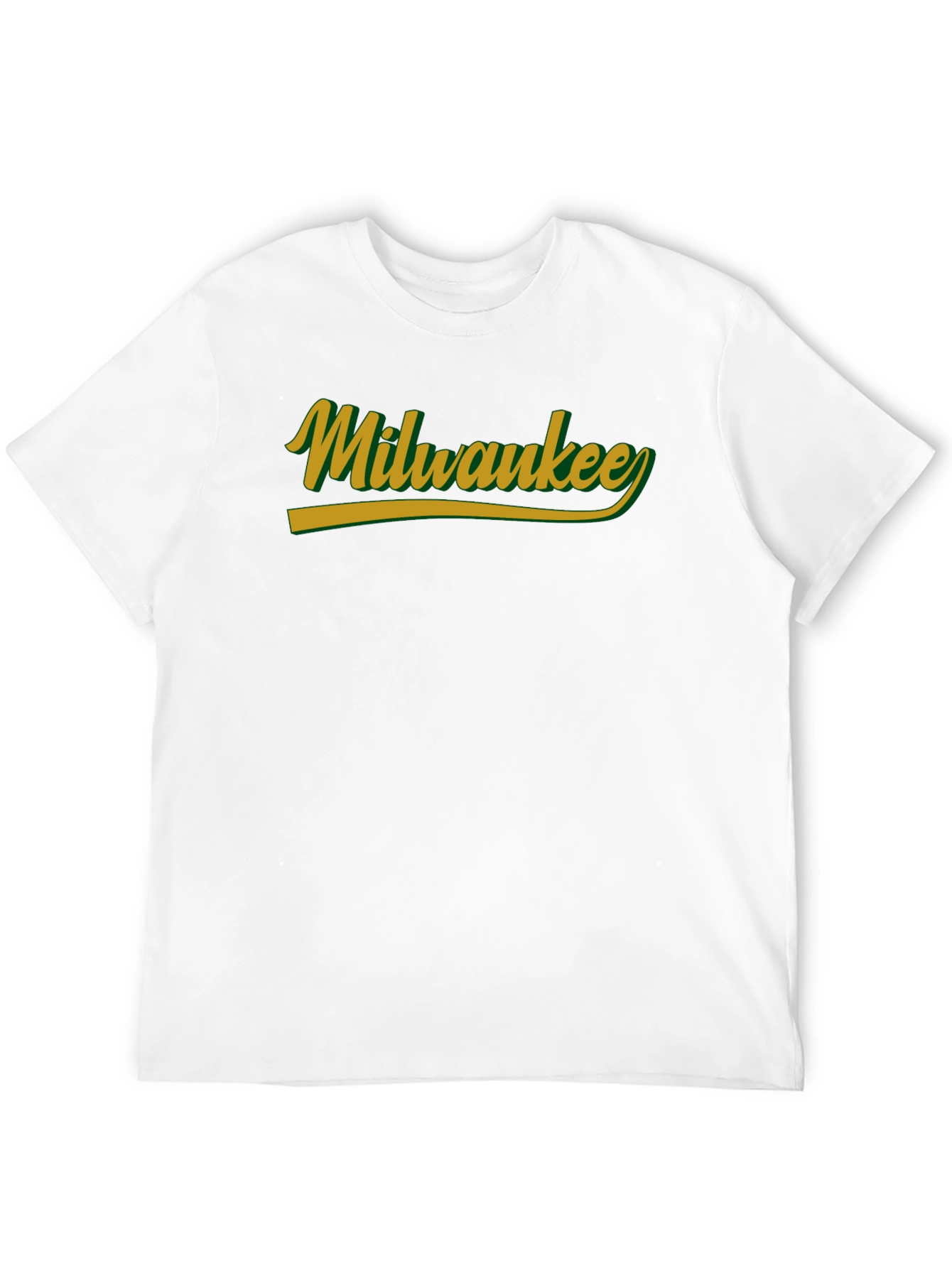 Milwaukee Black Crew Neck Short Sleeve T-Shirt