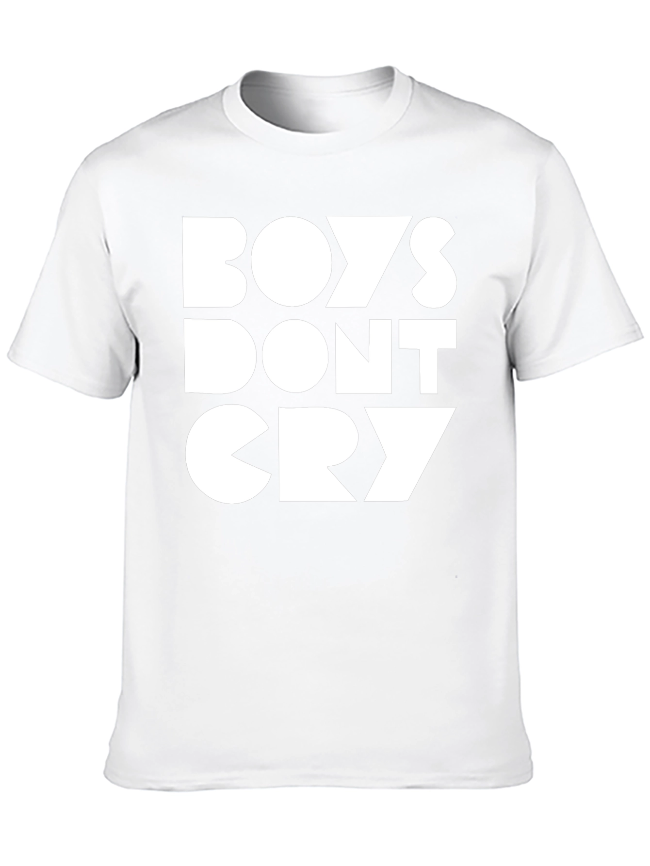 Boys Dont Cry Black Graphic Tee