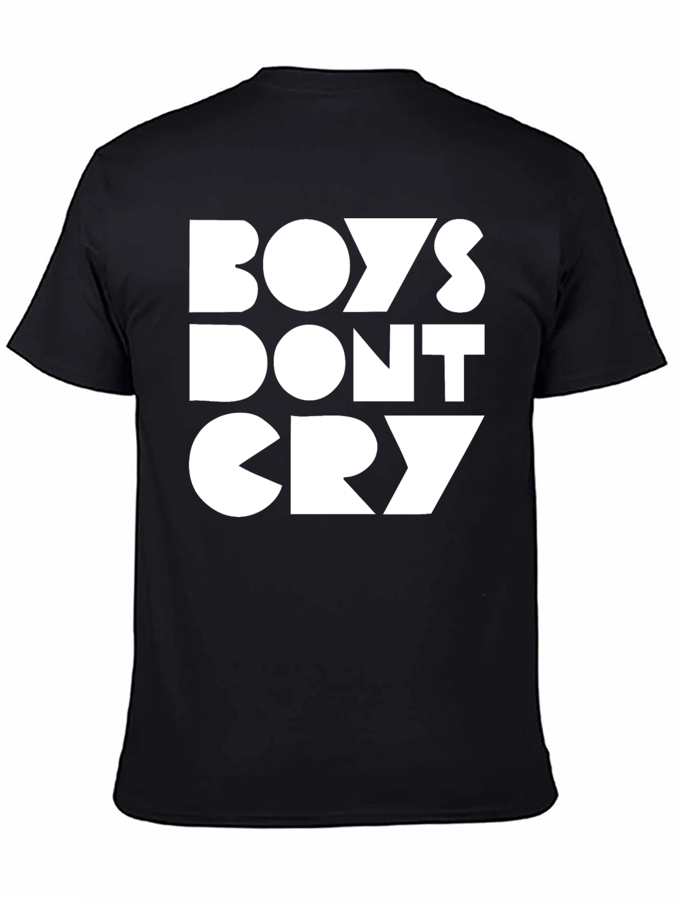 Boys Dont Cry Black Graphic Tee