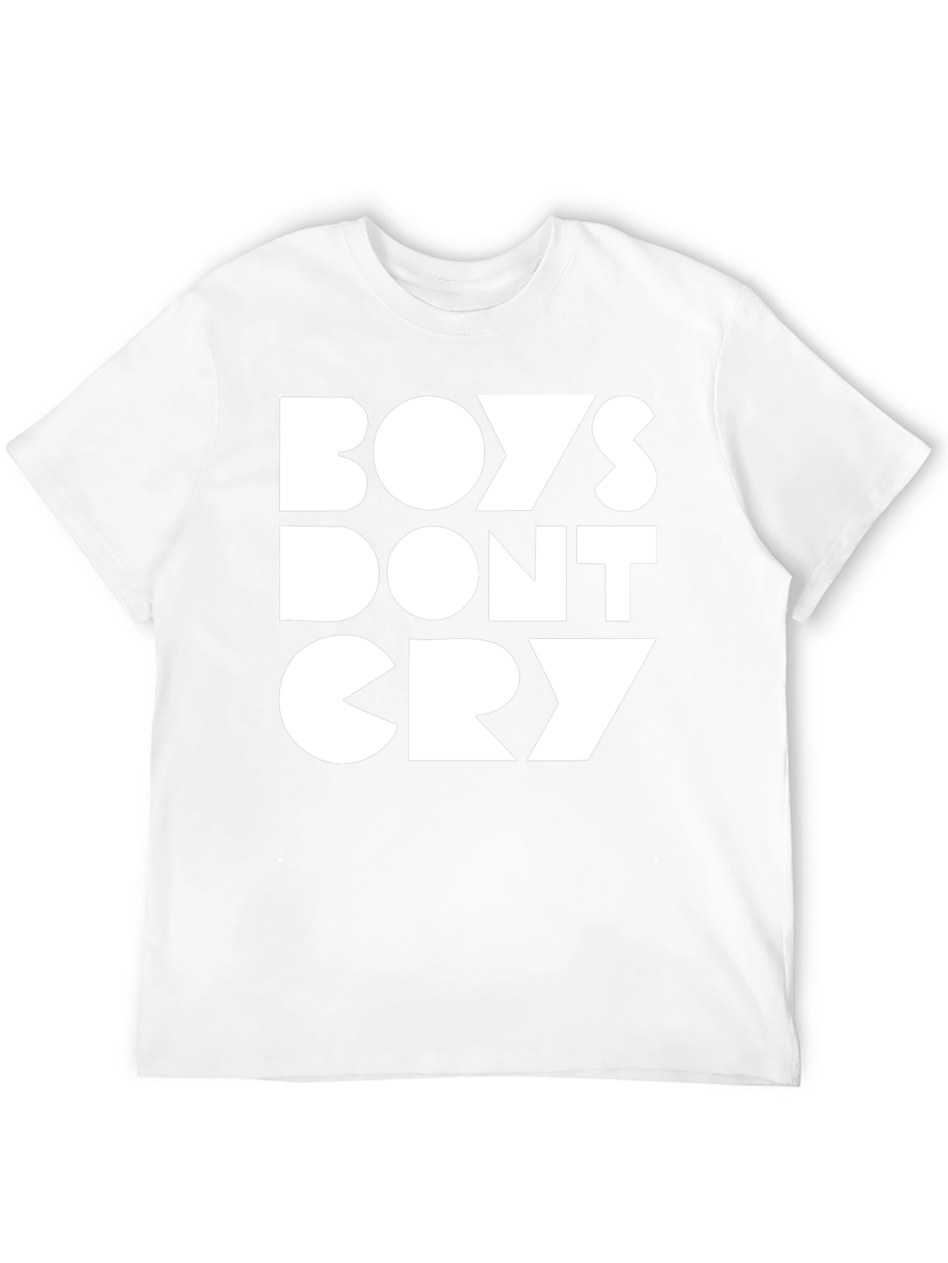 Boys Dont Cry Black Graphic Tee