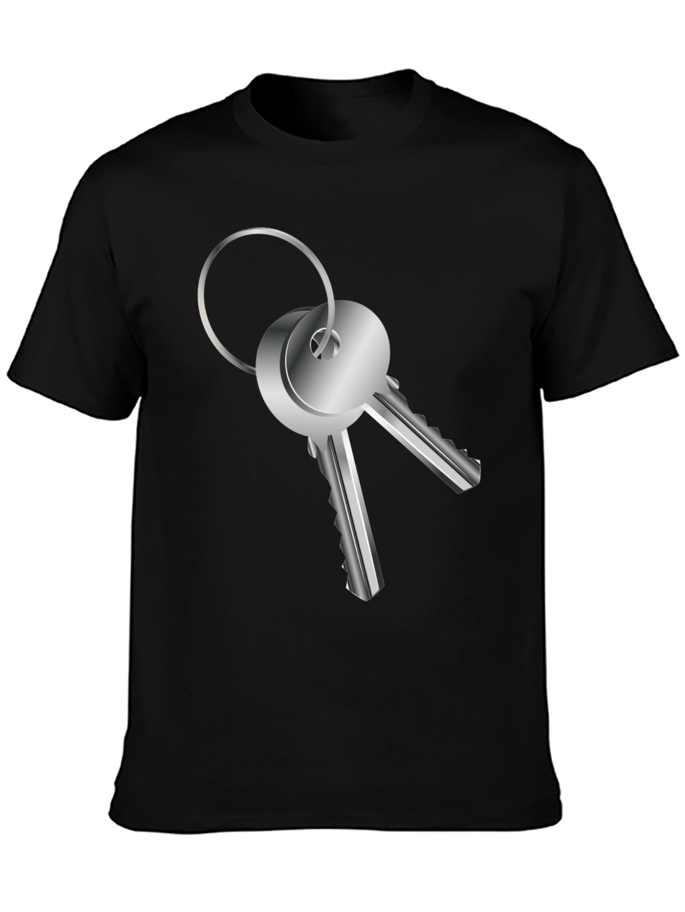 Keys Graphic Tee - Unlock Your Style!
