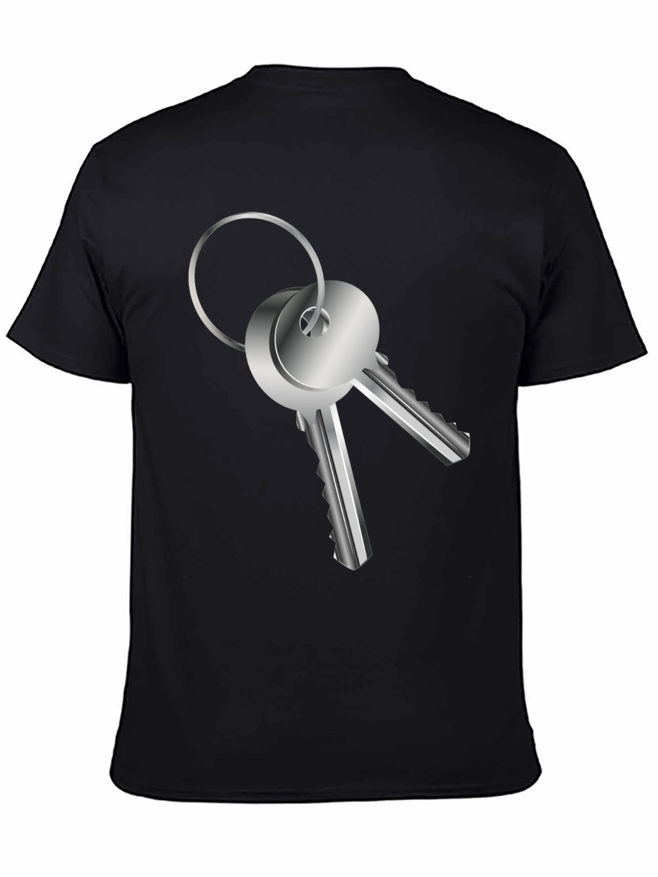 Keys Graphic Tee - Unlock Your Style!