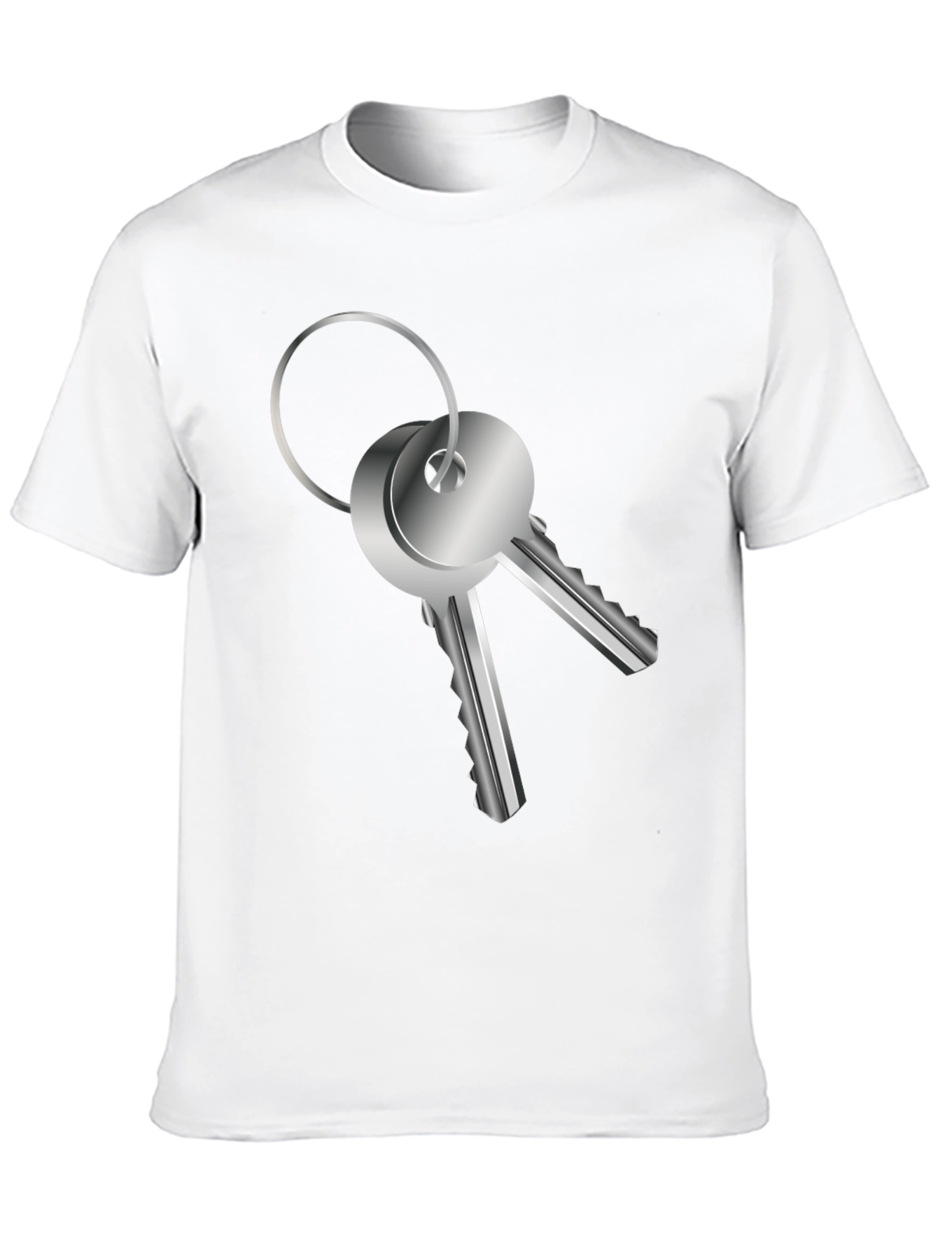 Keys Graphic Tee - Unlock Your Style!