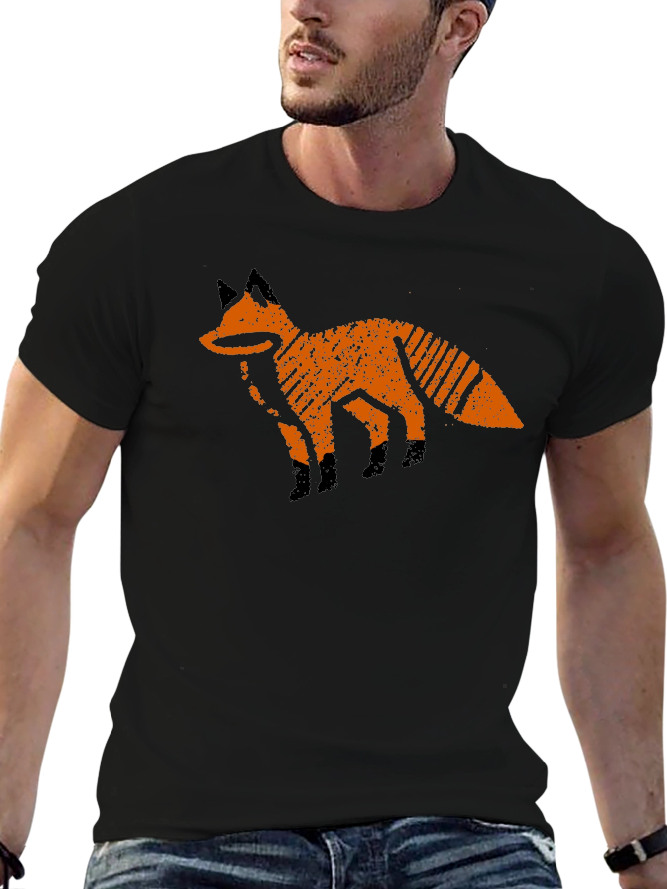 Fox Graphic T-Shirt - Casual Comfort