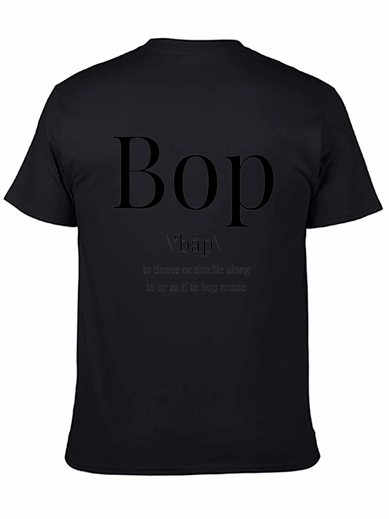 Bop Definition Graphic T-Shirt - Black