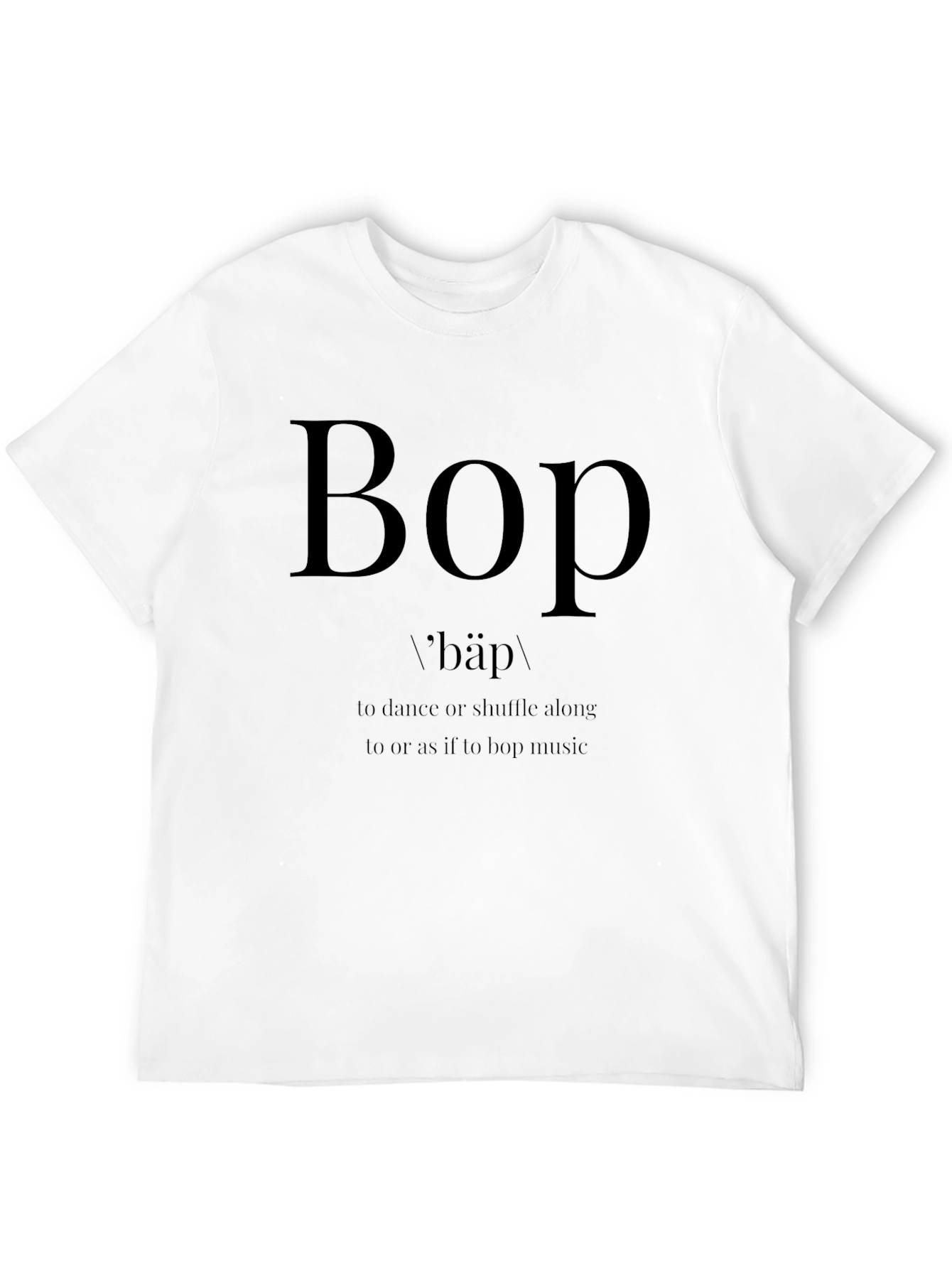 Bop Definition Graphic T-Shirt - Black