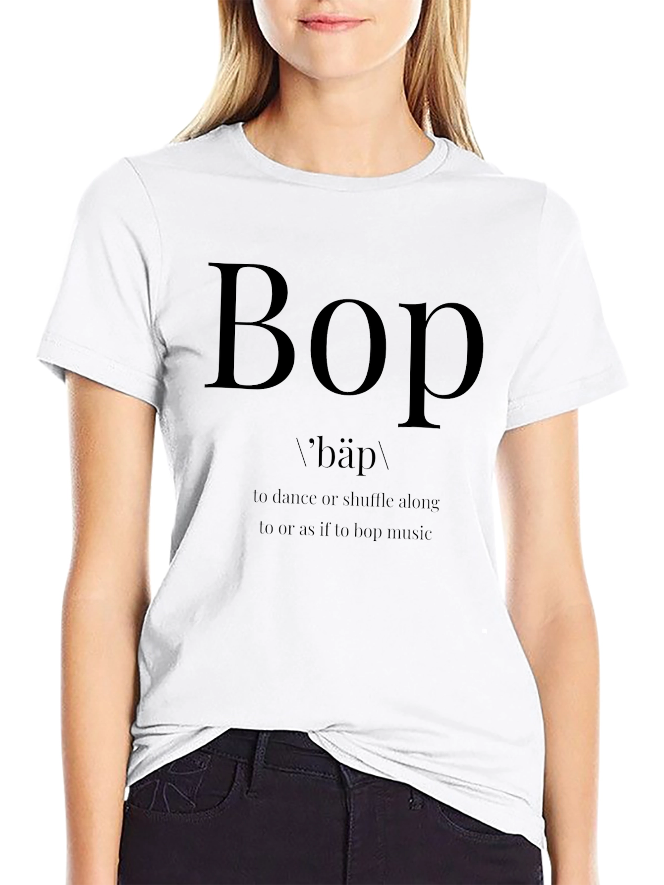 Bop Definition Graphic T-Shirt - Black