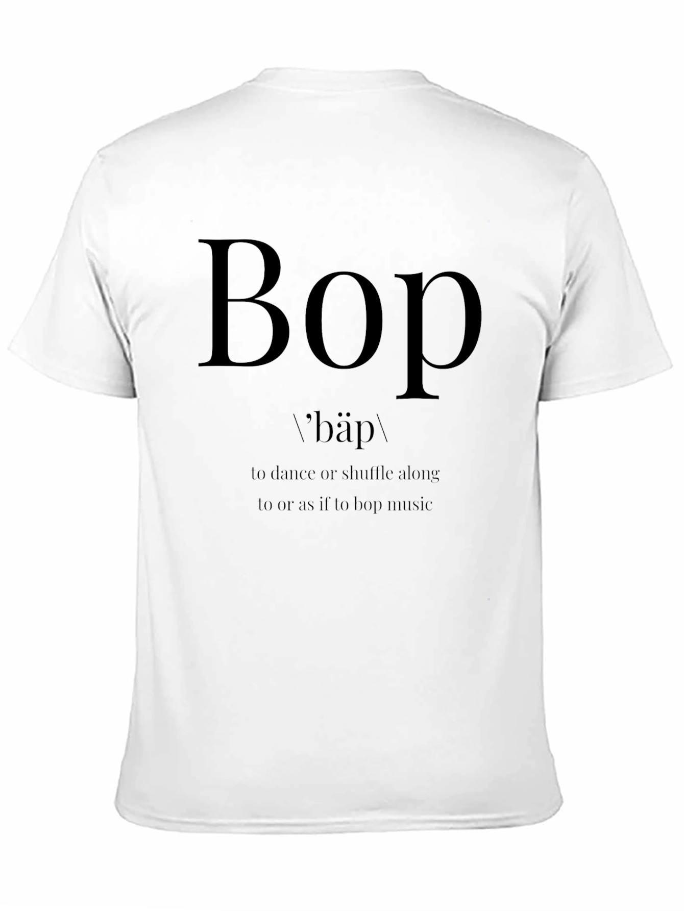 Bop Definition Graphic T-Shirt - Black
