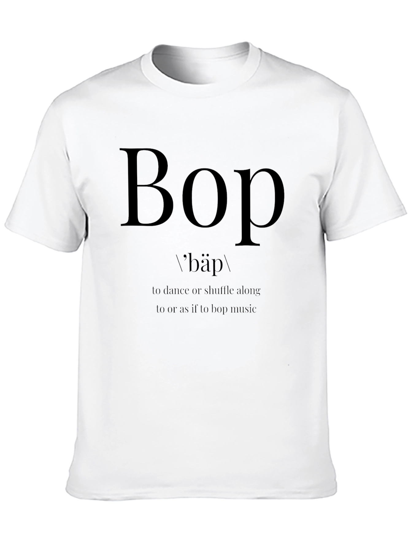 Bop Definition Graphic T-Shirt - Black