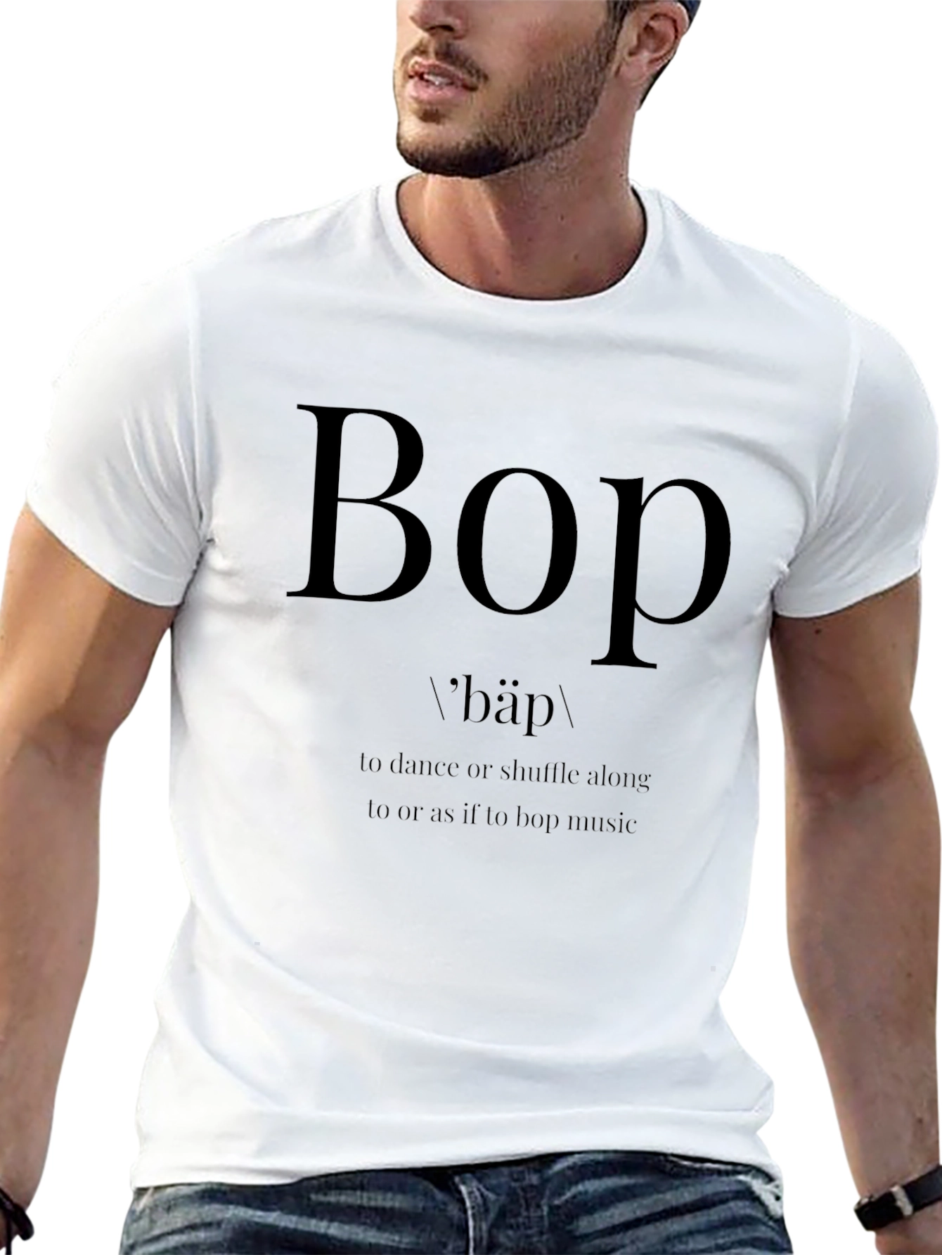 Bop Definition Graphic T-Shirt - Black