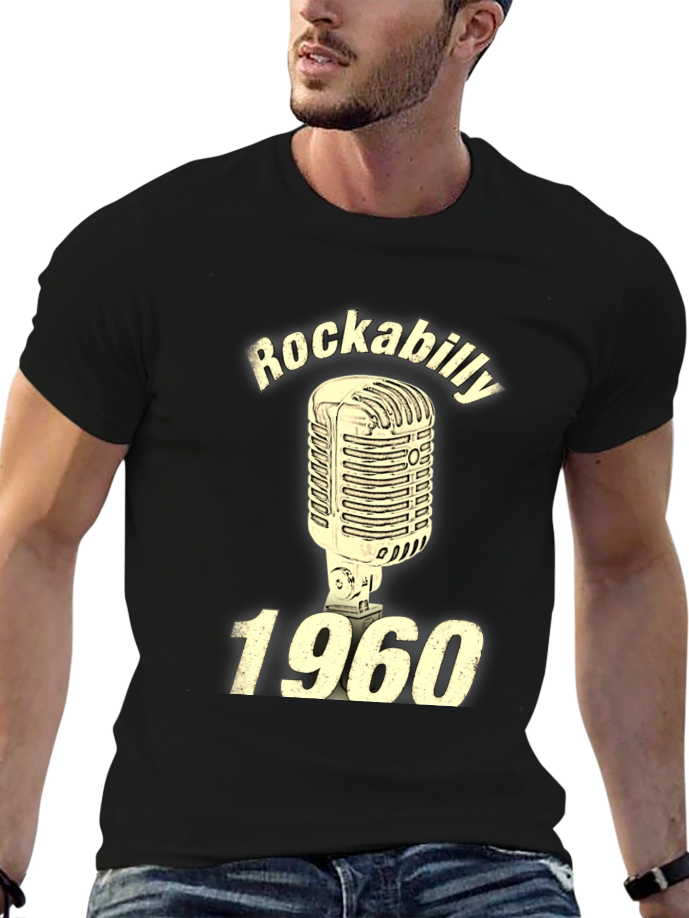 Rockabilly 1960s Style Graphic Tee