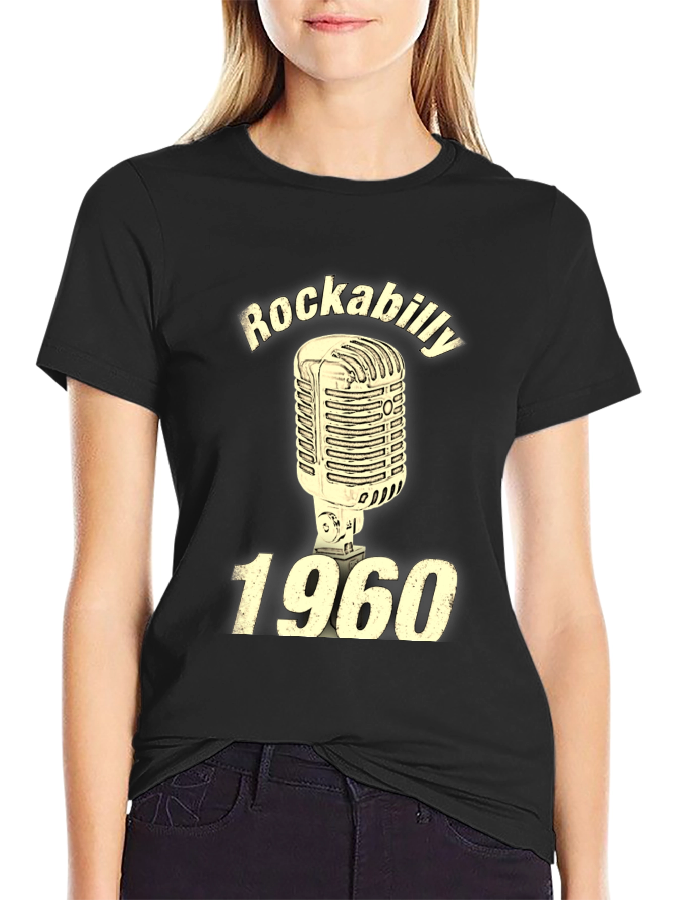Rockabilly 1960s Style Graphic Tee