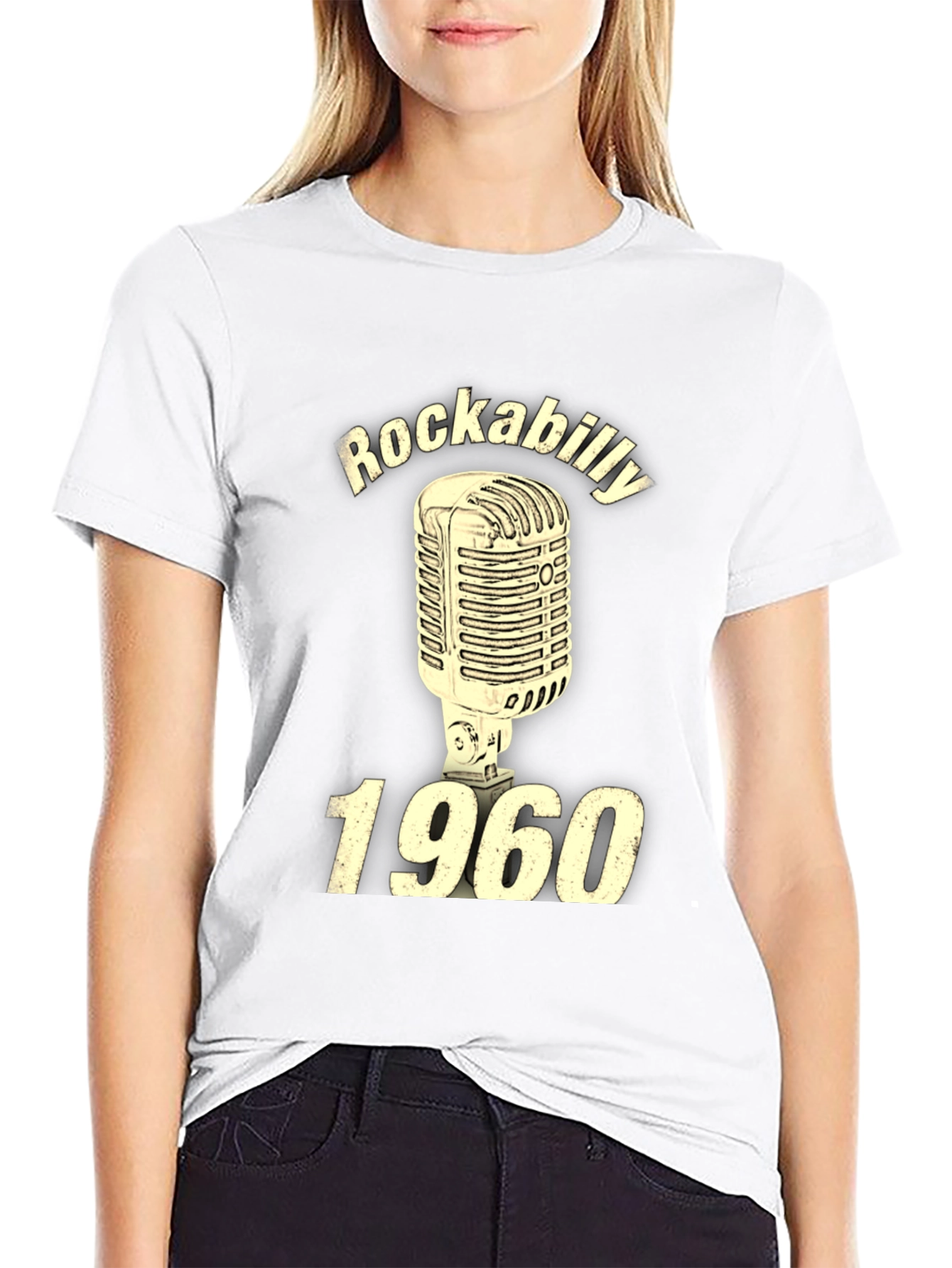 Rockabilly 1960s Style Graphic Tee