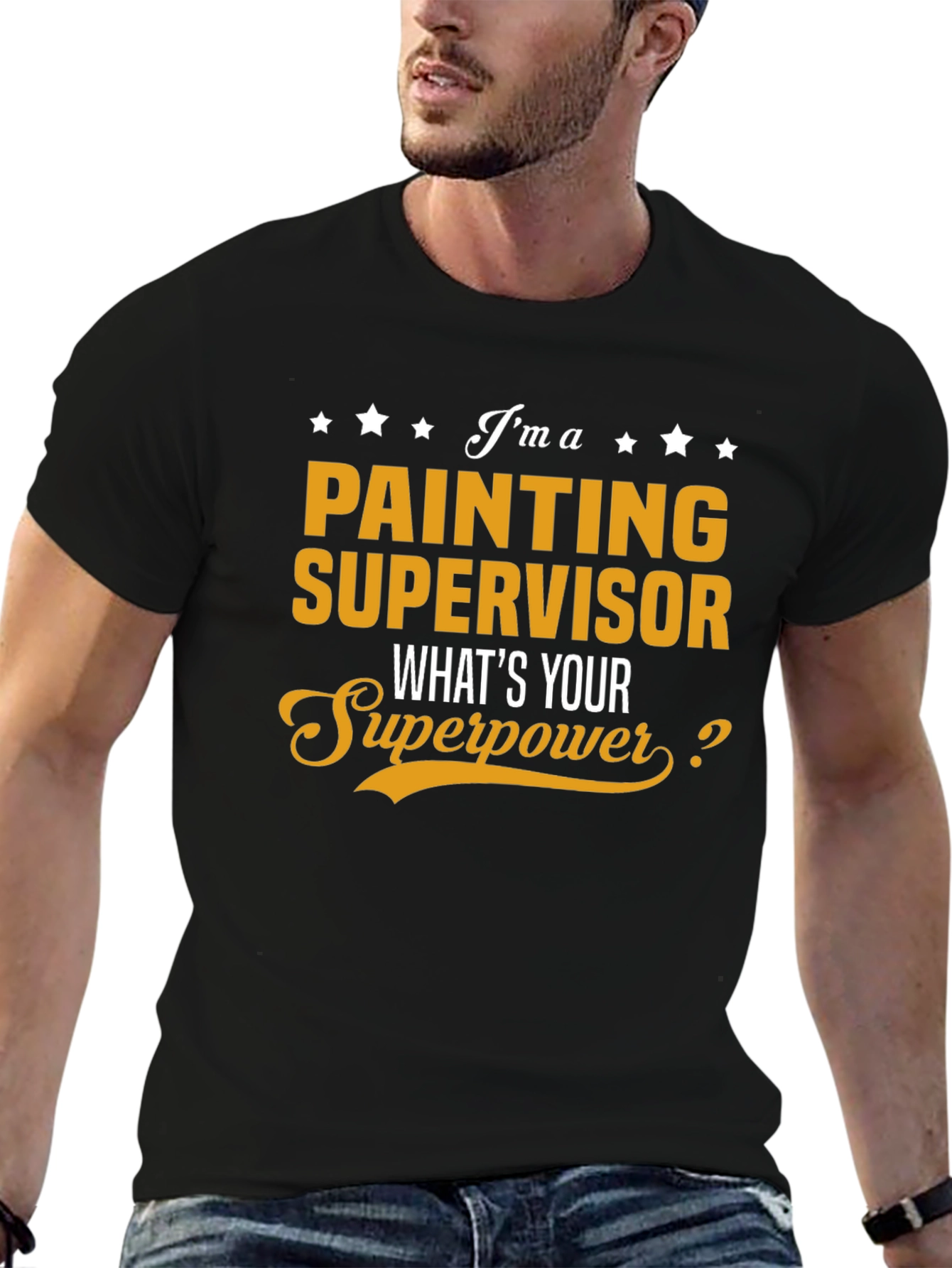 Painting Supervisor Superpower T-Shirt