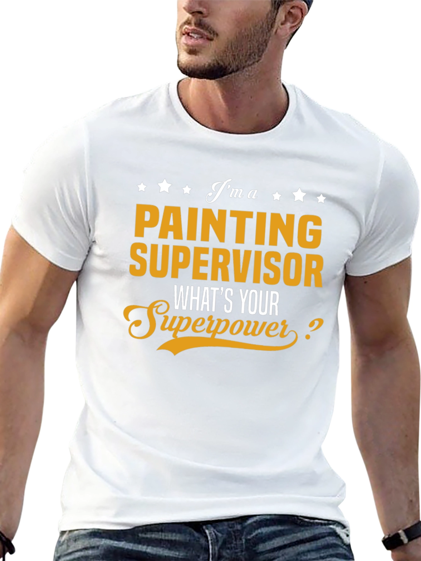Painting Supervisor Superpower T-Shirt