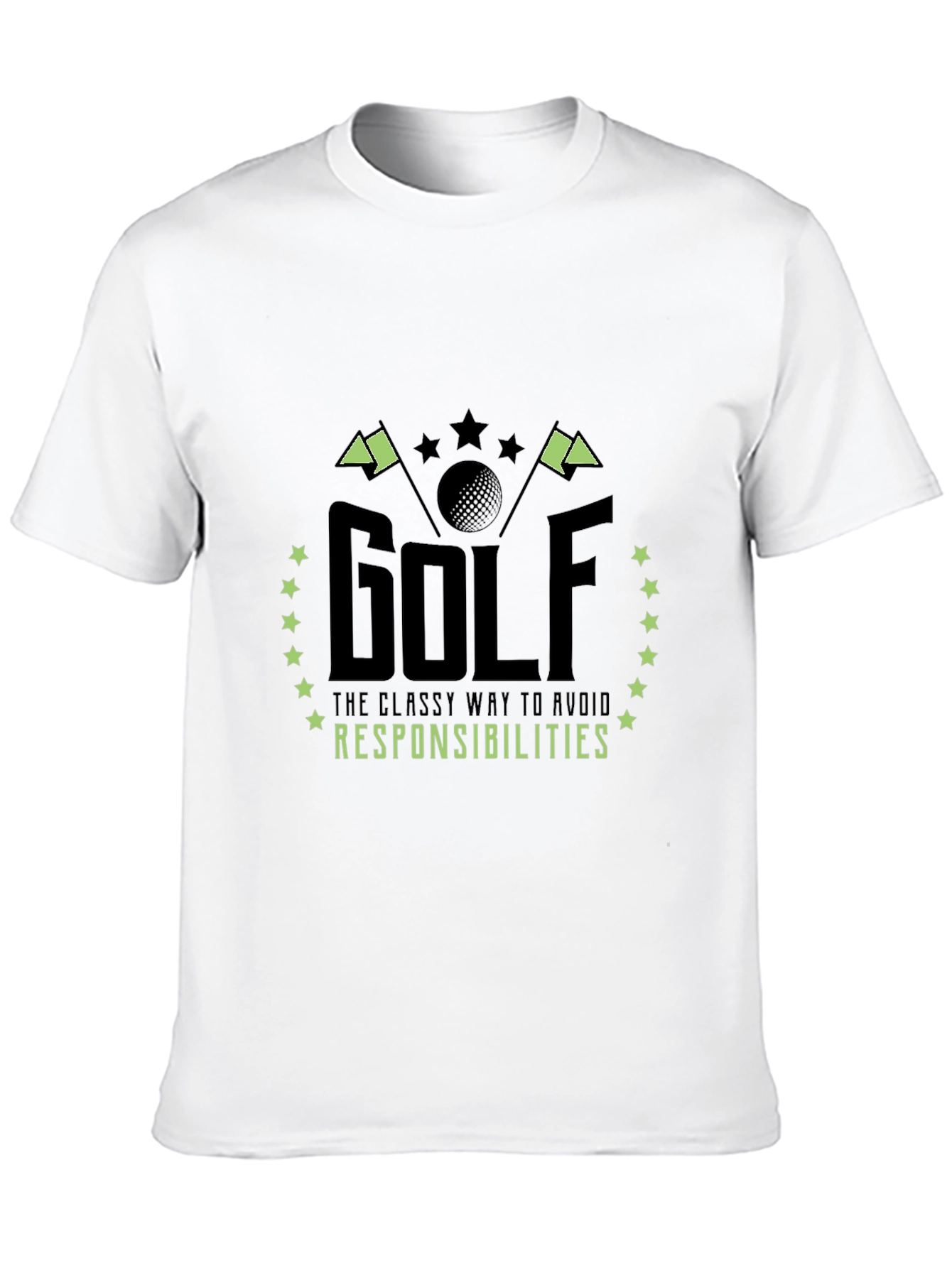 Golf T-Shirt: Classy Way to Avoid Responsibilities