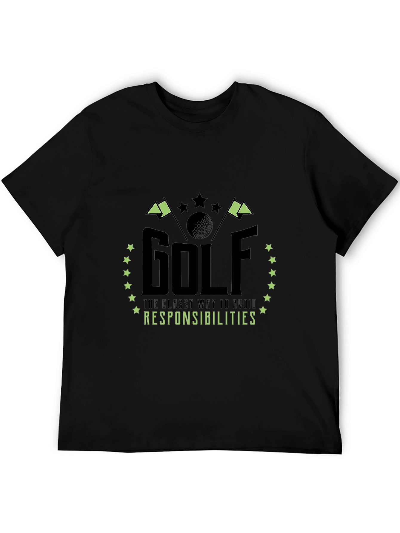 Golf T-Shirt: Classy Way to Avoid Responsibilities