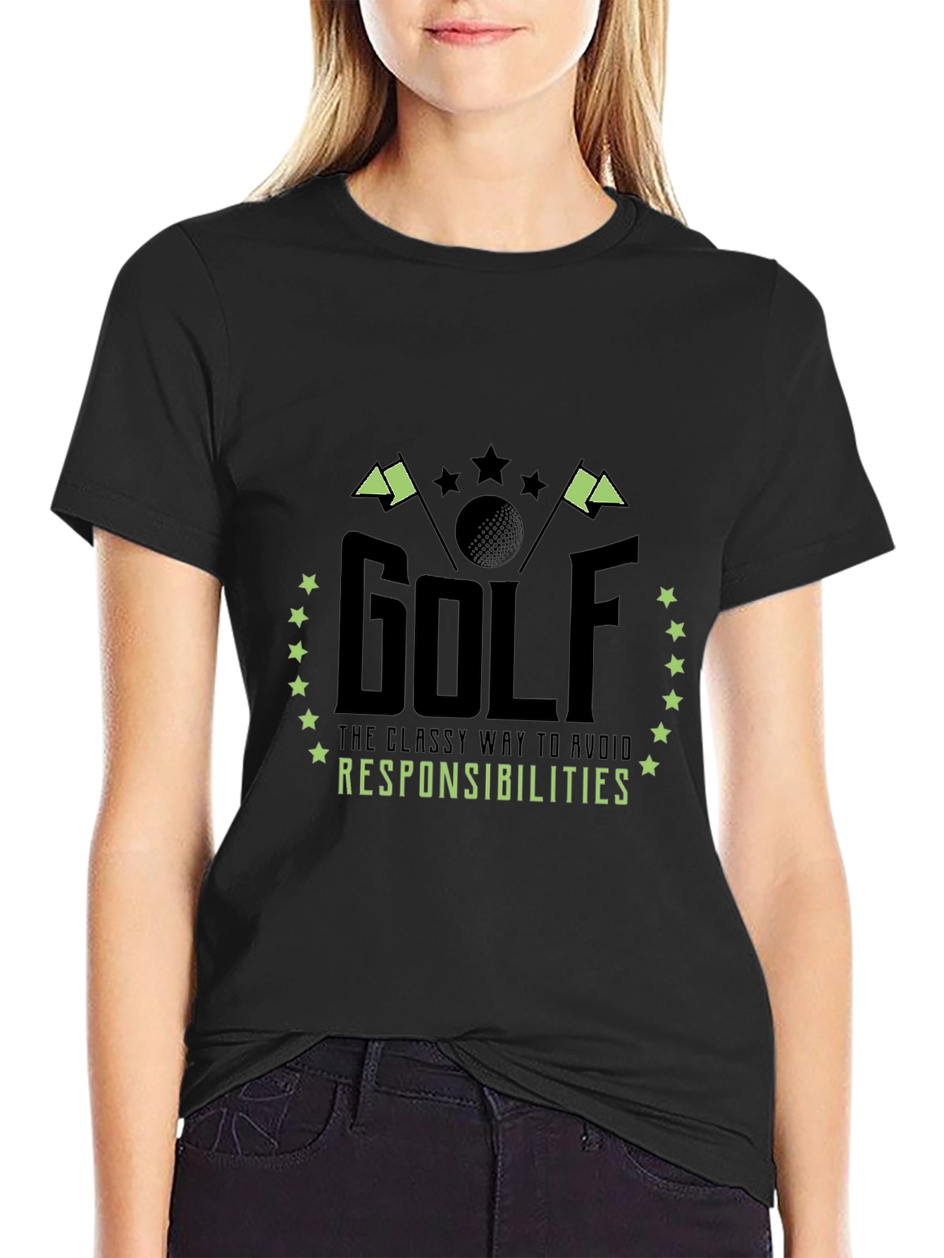 Golf T-Shirt: Classy Way to Avoid Responsibilities