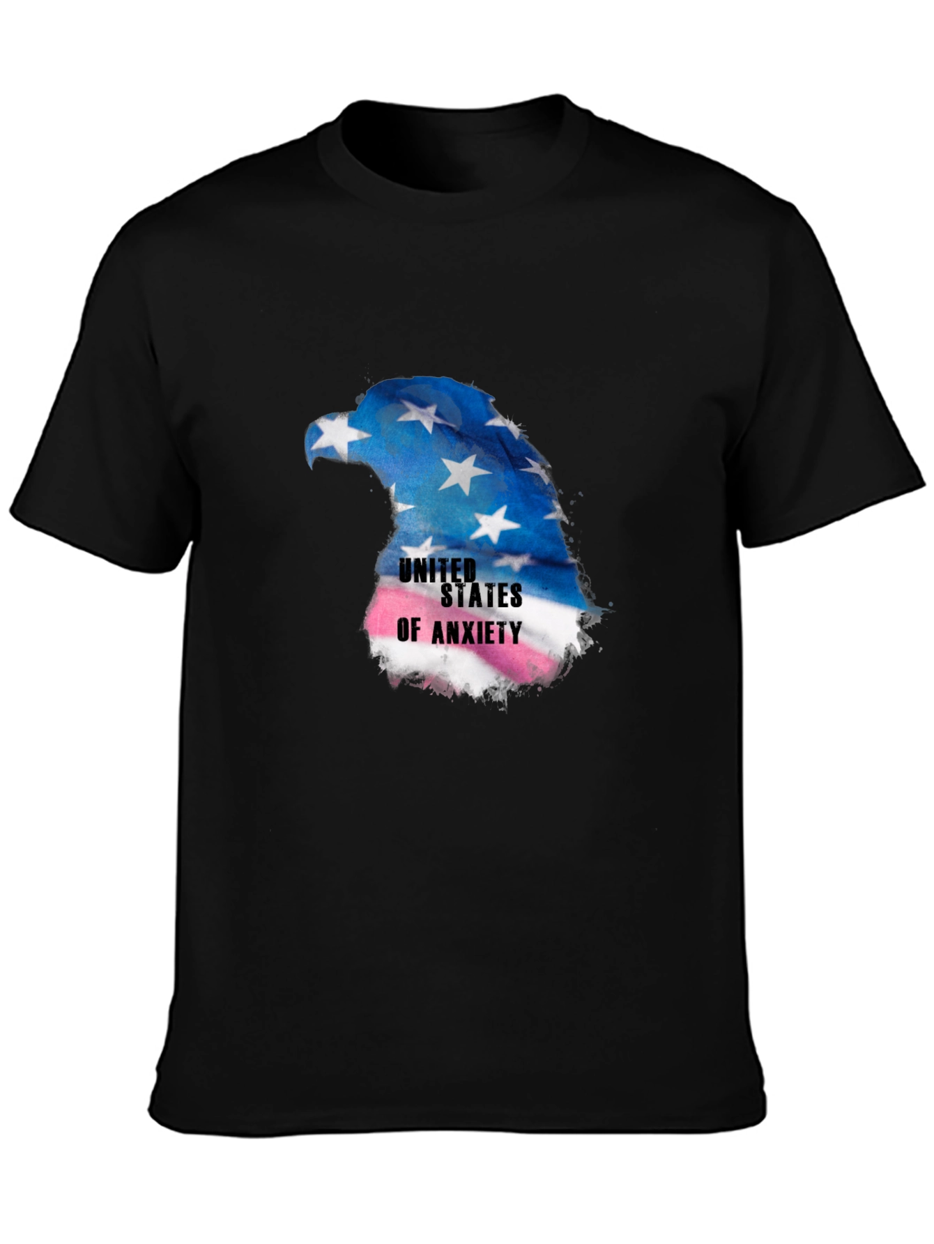 United States of Anxiety Eagle Graphic T-Shirt