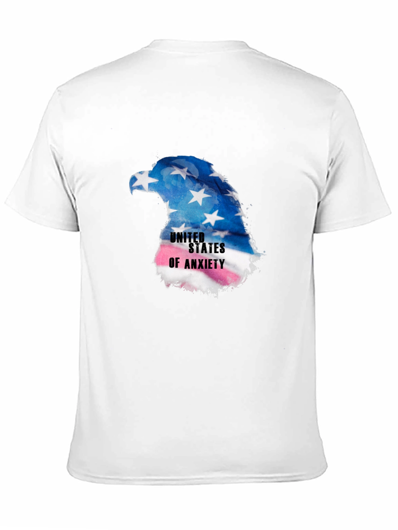 United States of Anxiety Eagle Graphic T-Shirt