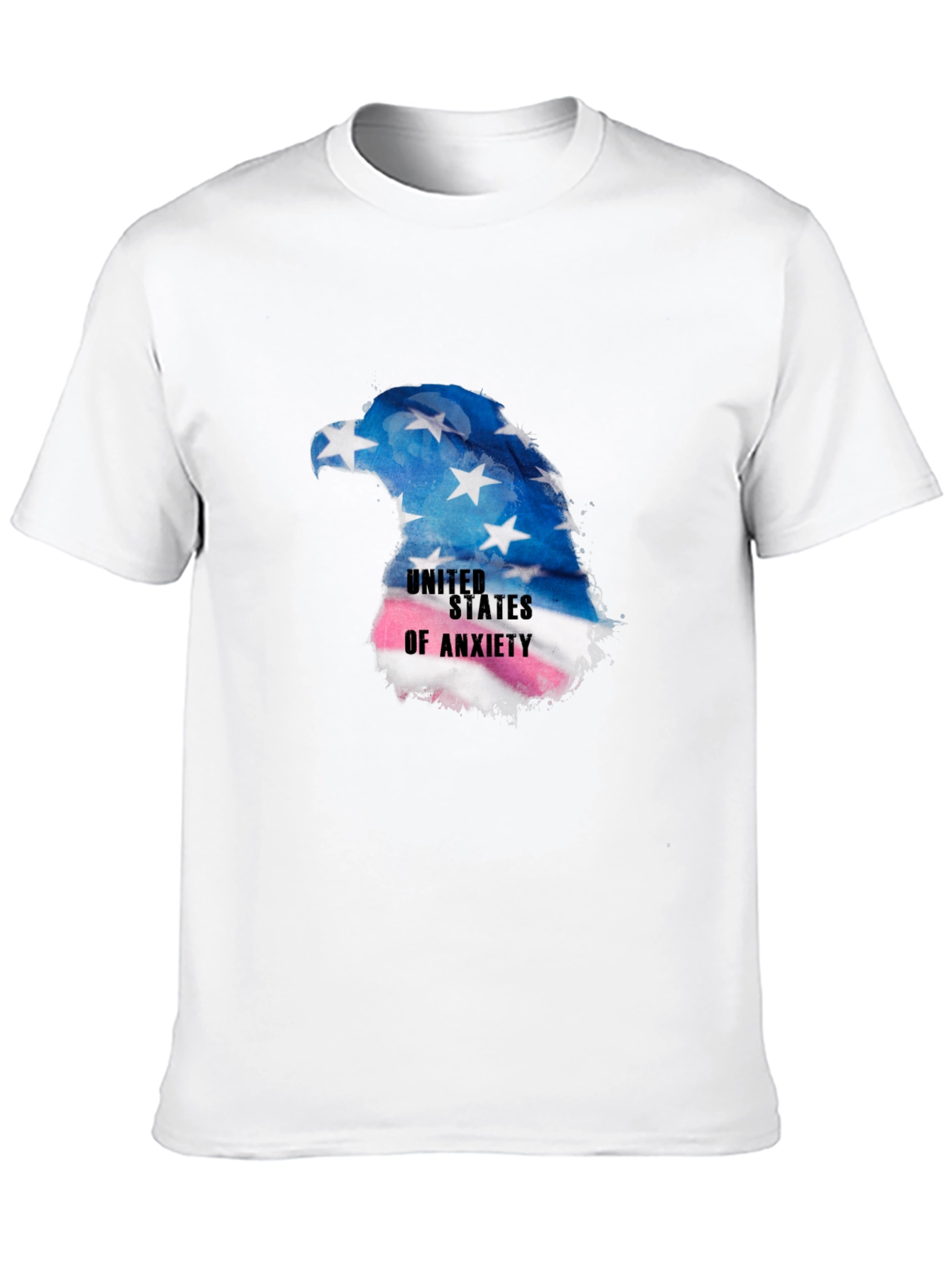 United States of Anxiety Eagle Graphic T-Shirt