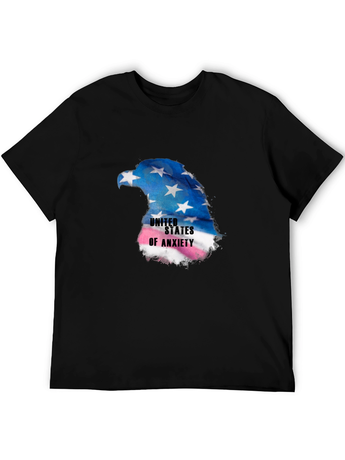 United States of Anxiety Eagle Graphic T-Shirt