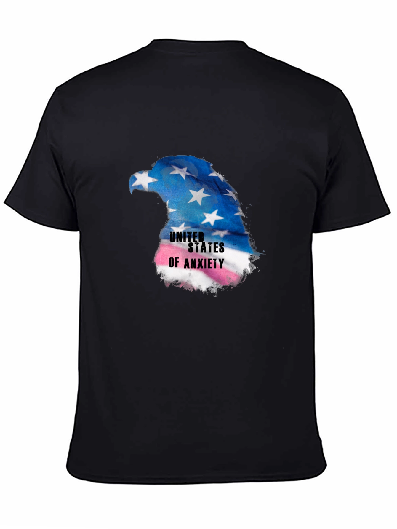 United States of Anxiety Eagle Graphic T-Shirt