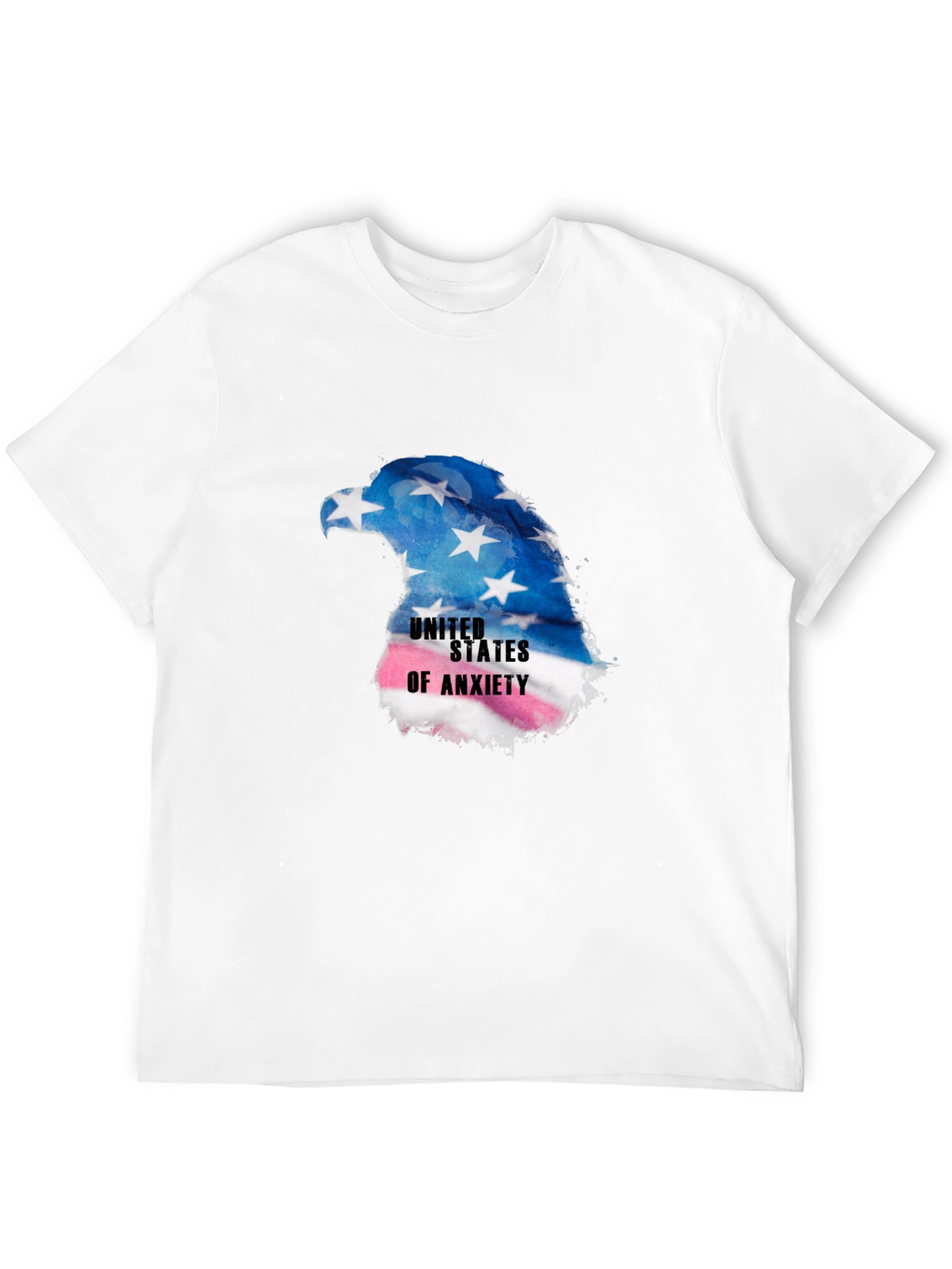 United States of Anxiety Eagle Graphic T-Shirt