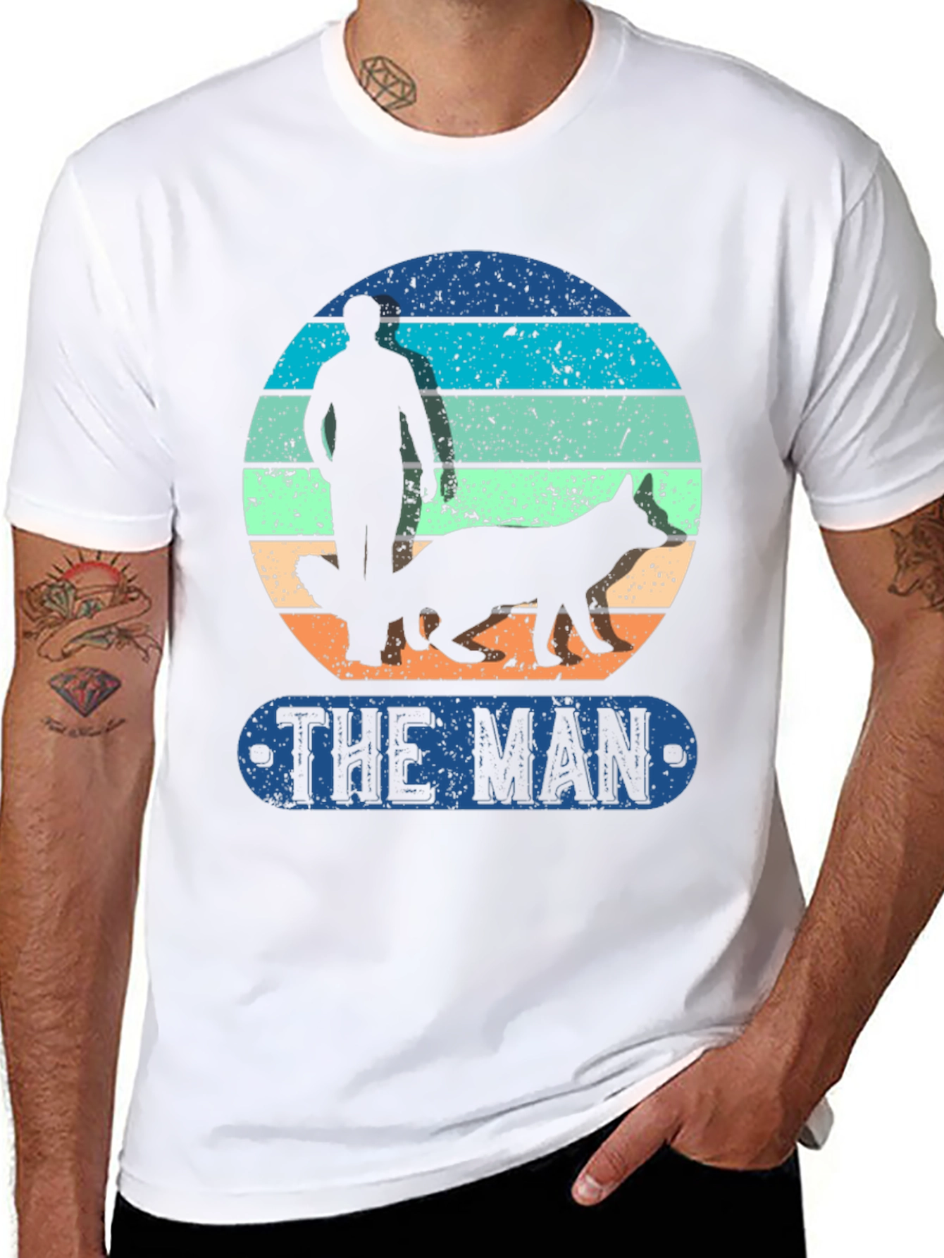 The Man & Dog Graphic Tee