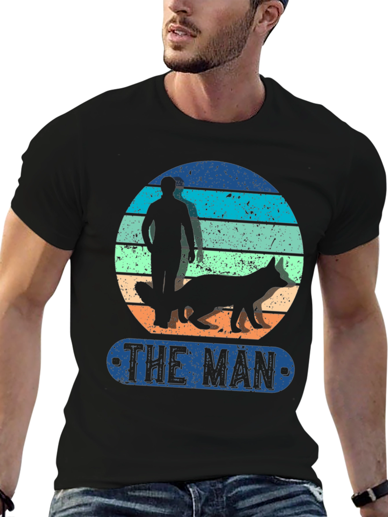 The Man & Dog Graphic Tee
