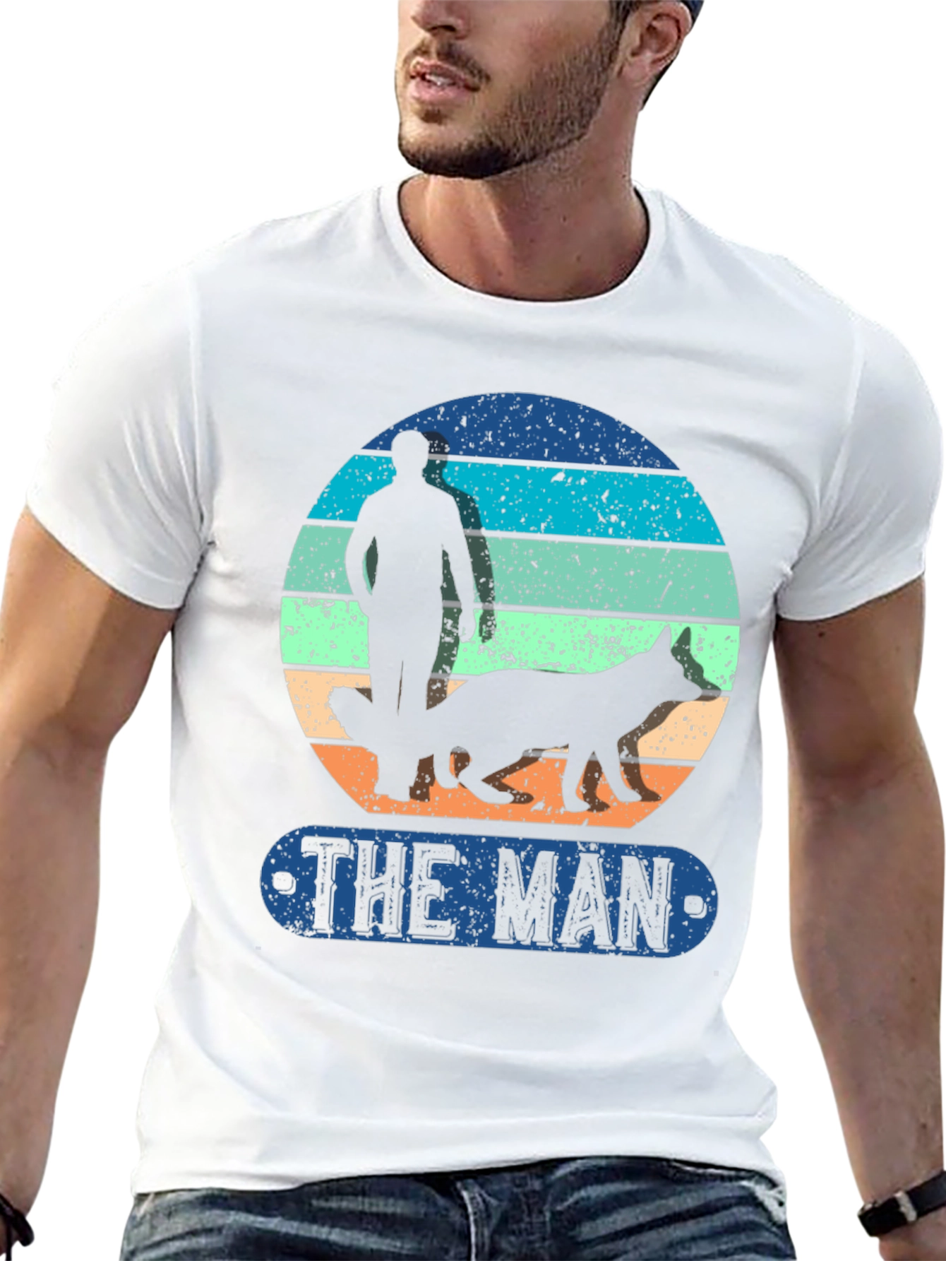 The Man & Dog Graphic Tee
