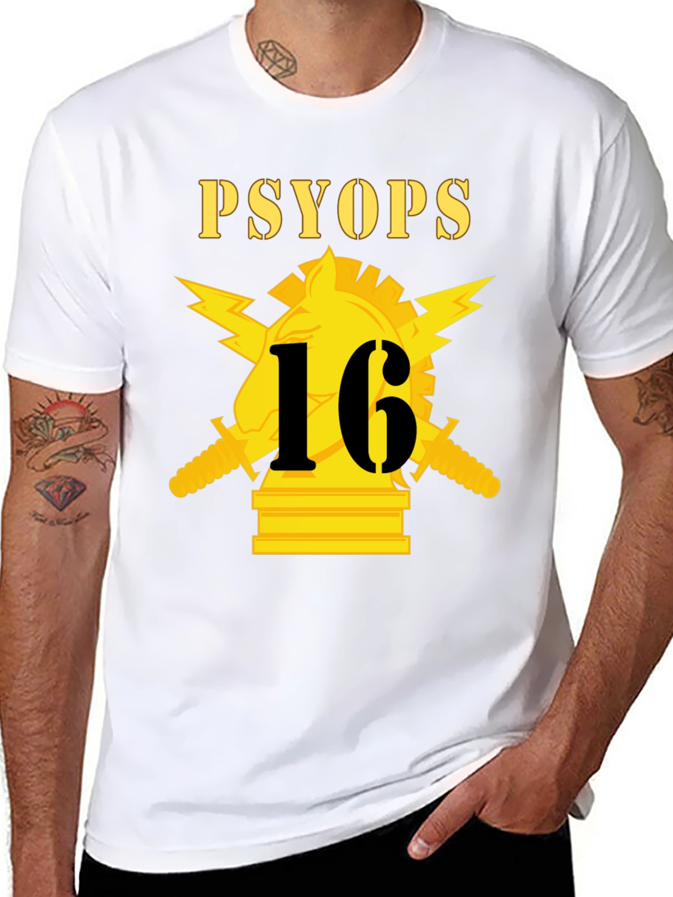 PSYOPs 16 T-Shirt - Military Morale Tee
