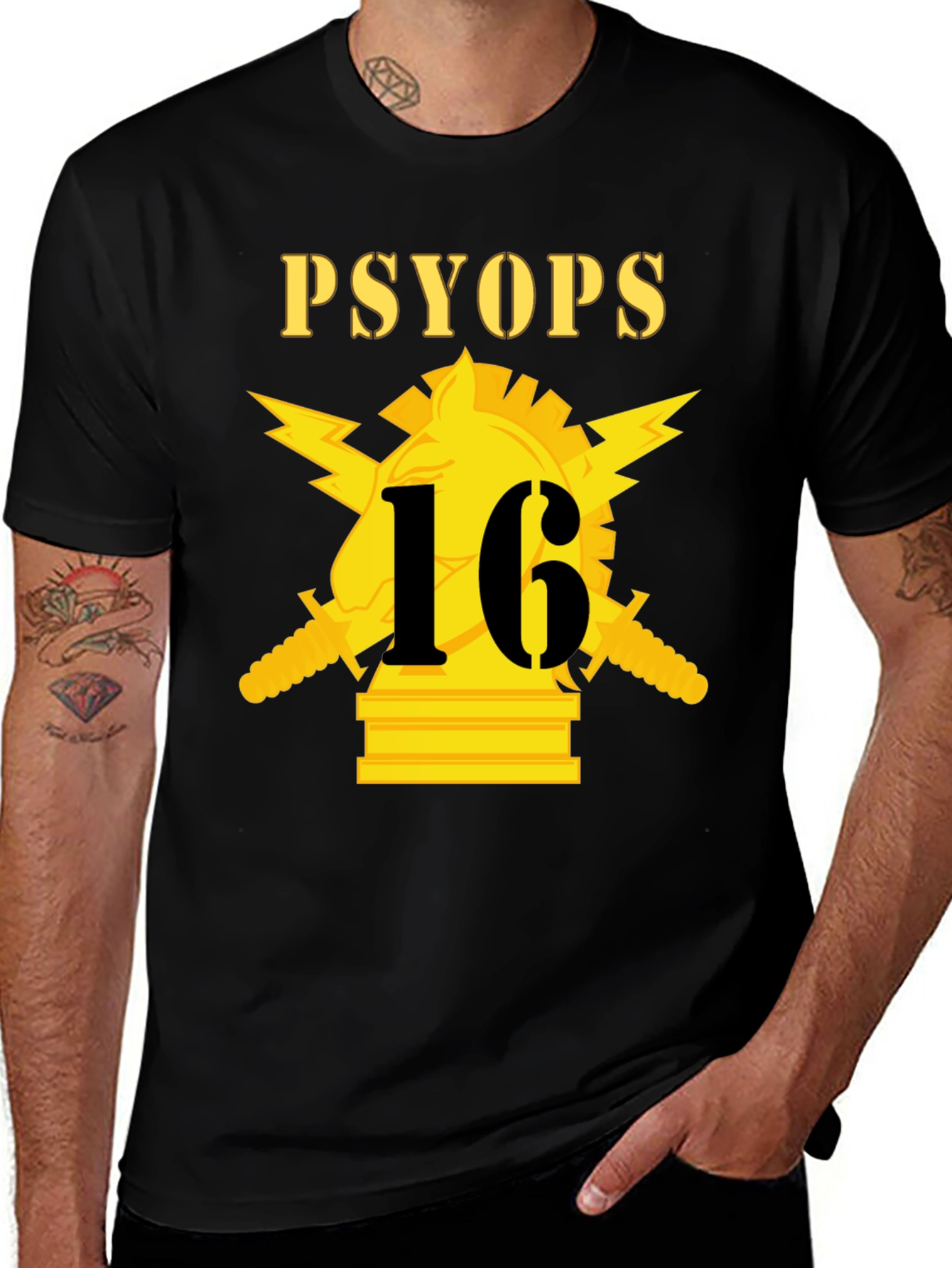 PSYOPs 16 T-Shirt - Military Morale Tee