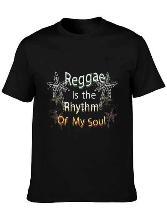 Reggae Rhythm Soul Black T-Shirt
