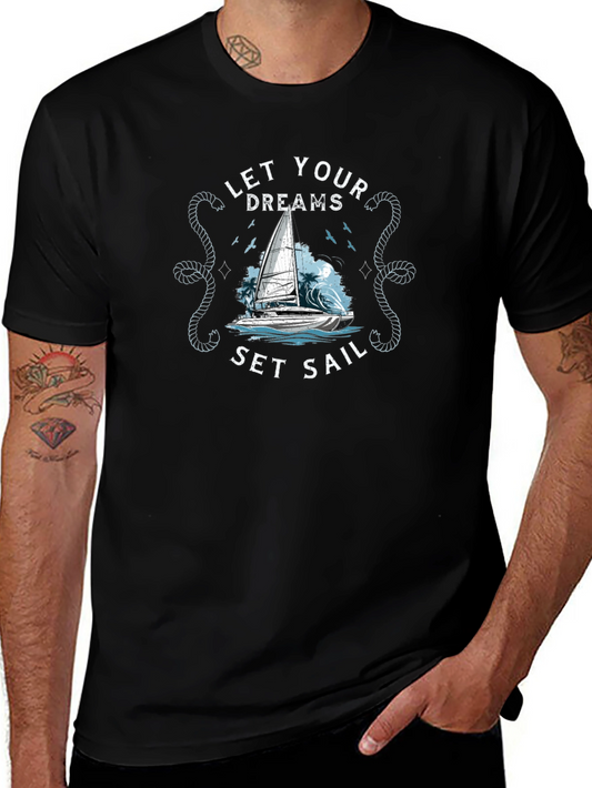 Let Your Dreams Set Sail Graphic Tee