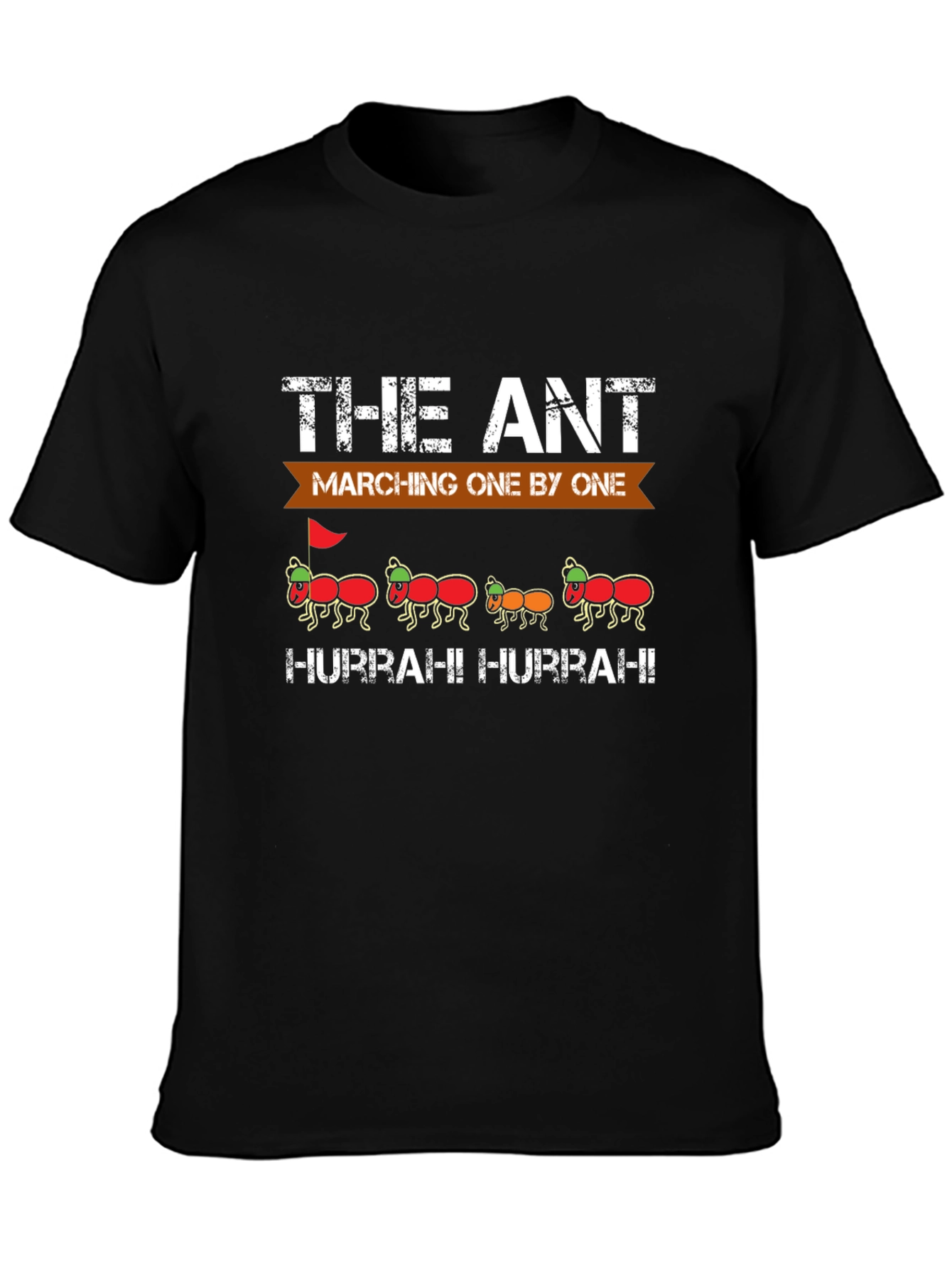 Ant Marching One By One Graphic T-Shirt