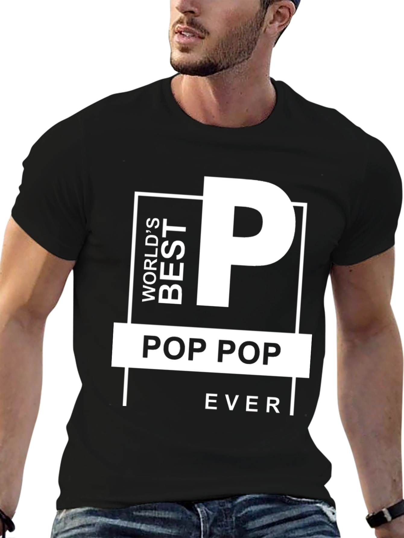 Worlds Best Pop Pop T-Shirt - Perfect Gift
