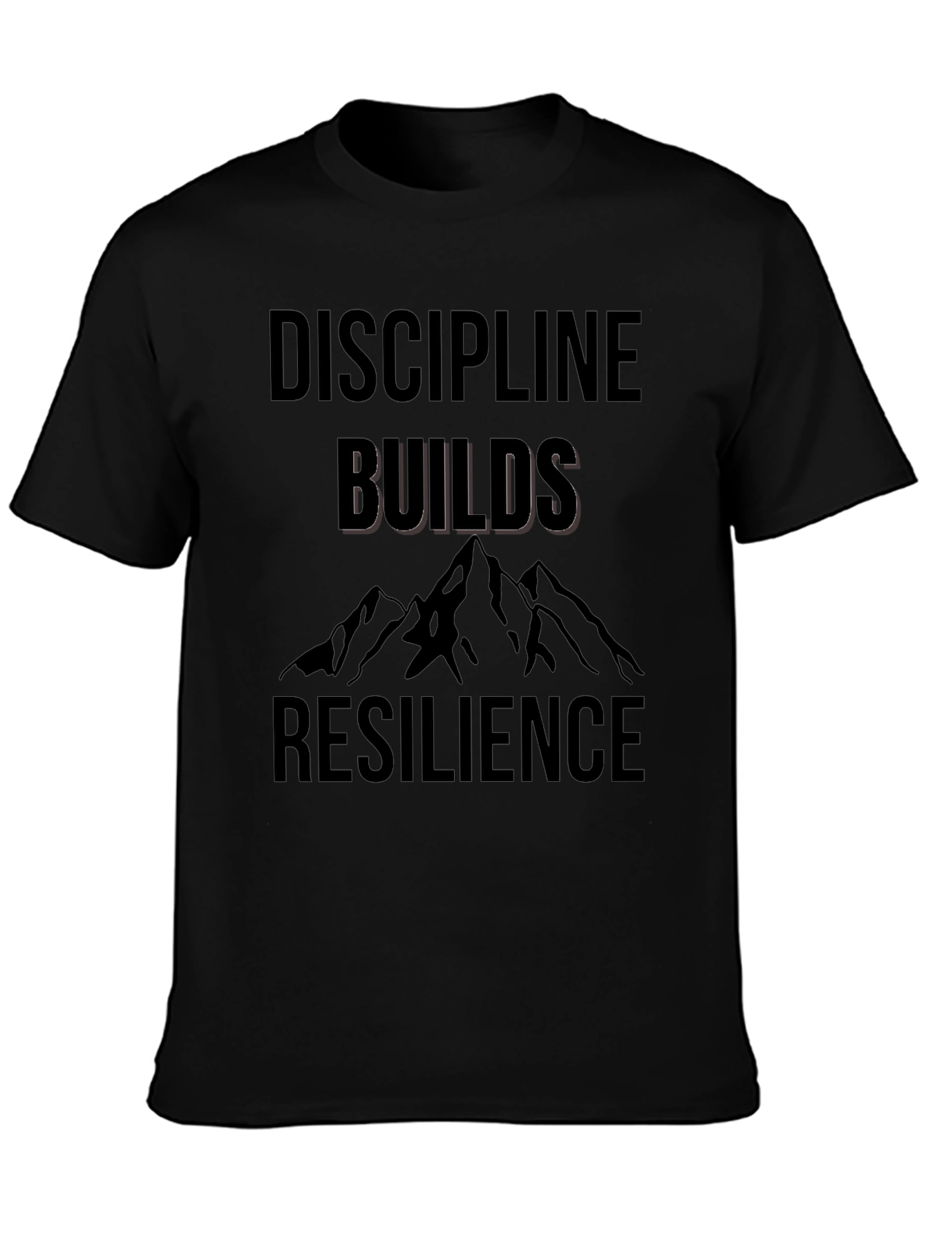 Discipline Builds Resilience Graphic Tee