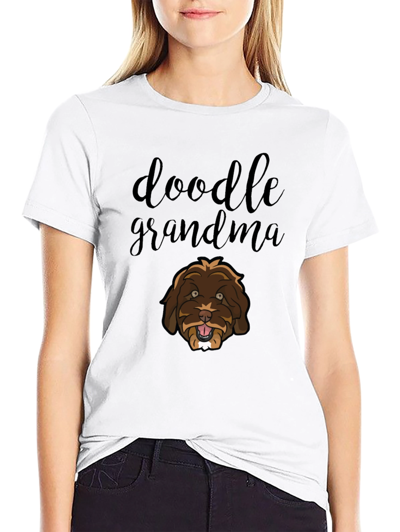 Doodle Grandma Graphic Tee