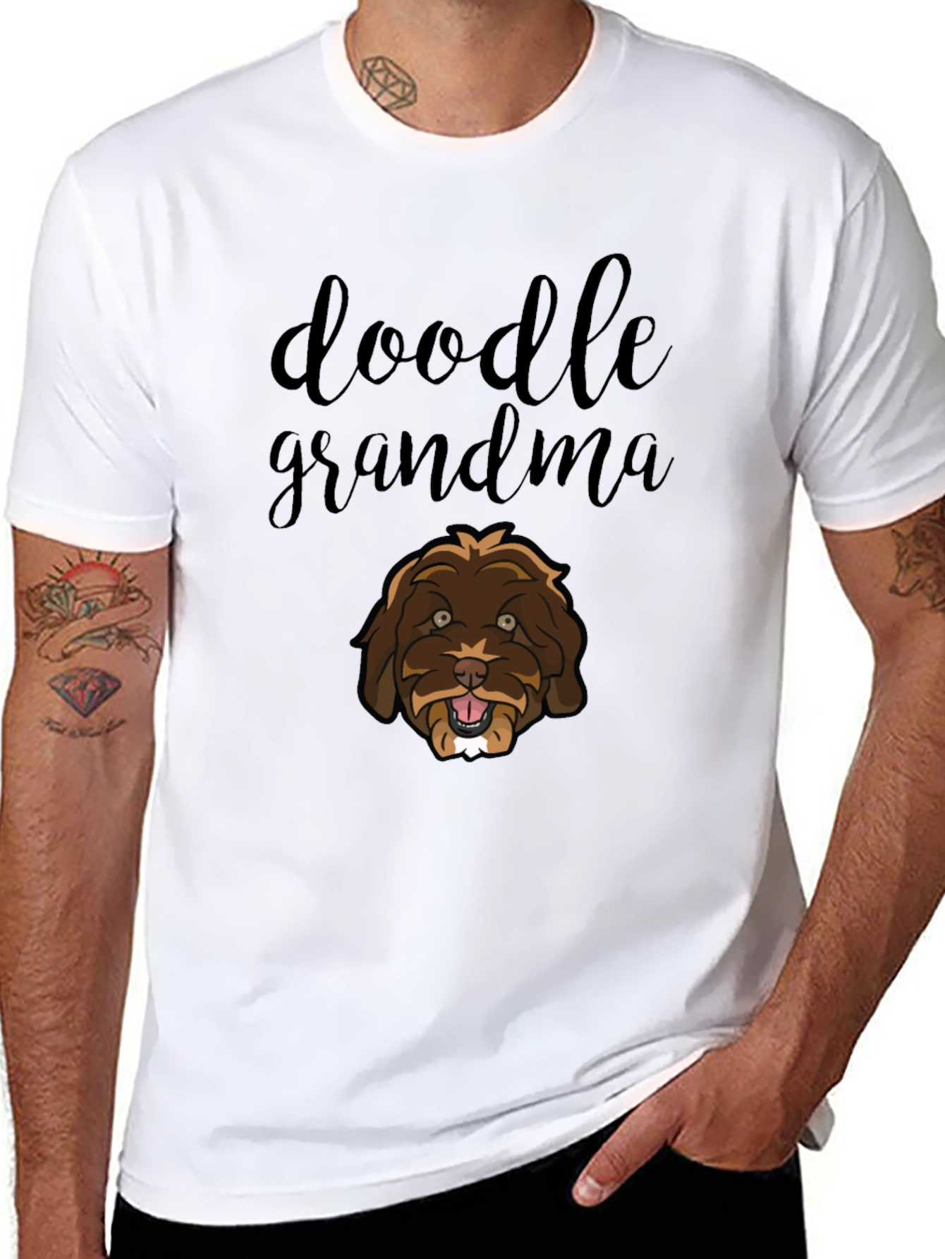 Doodle Grandma Graphic Tee