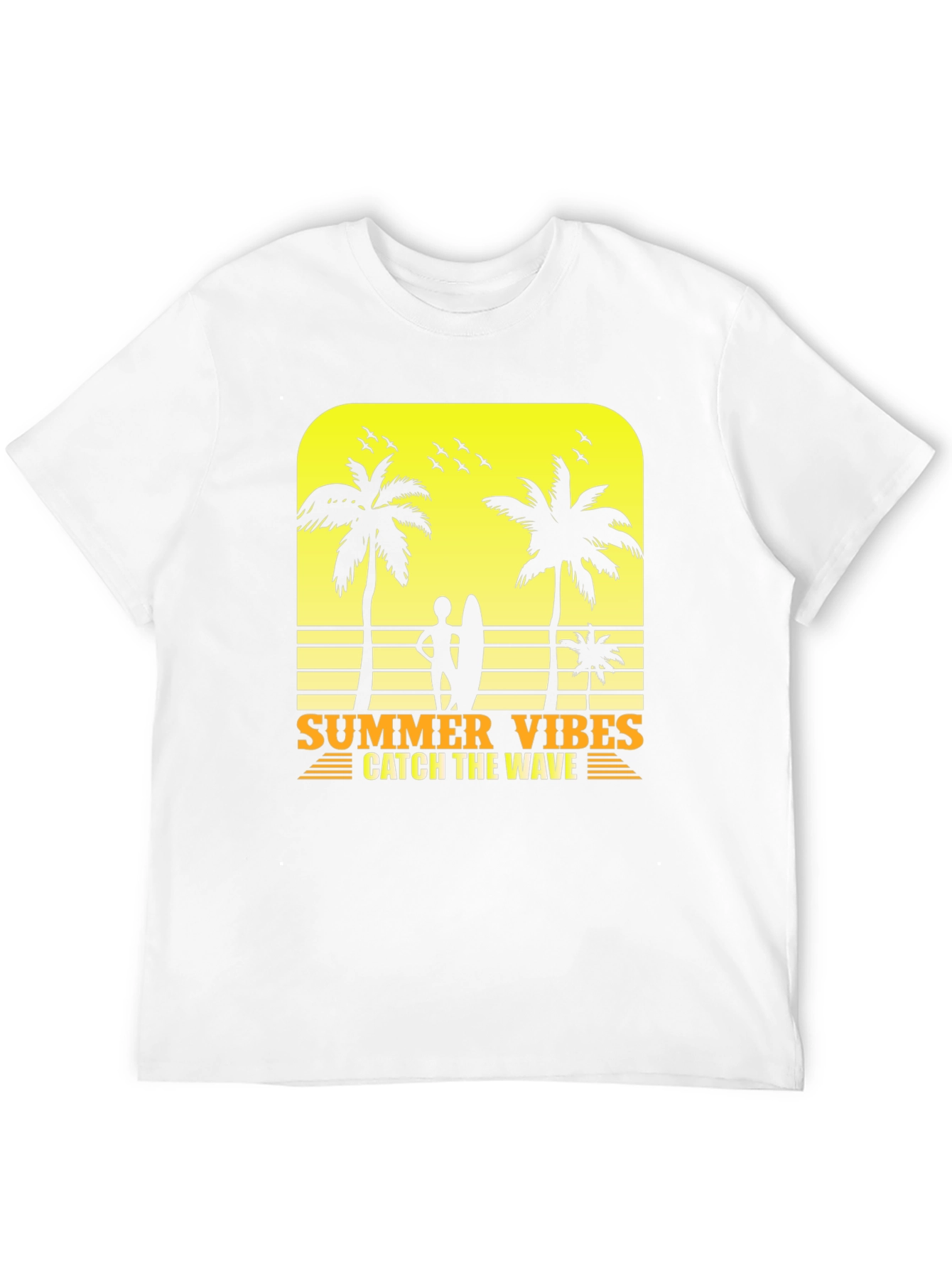 Summer Vibes Graphic Tee - Catch the Wave!
