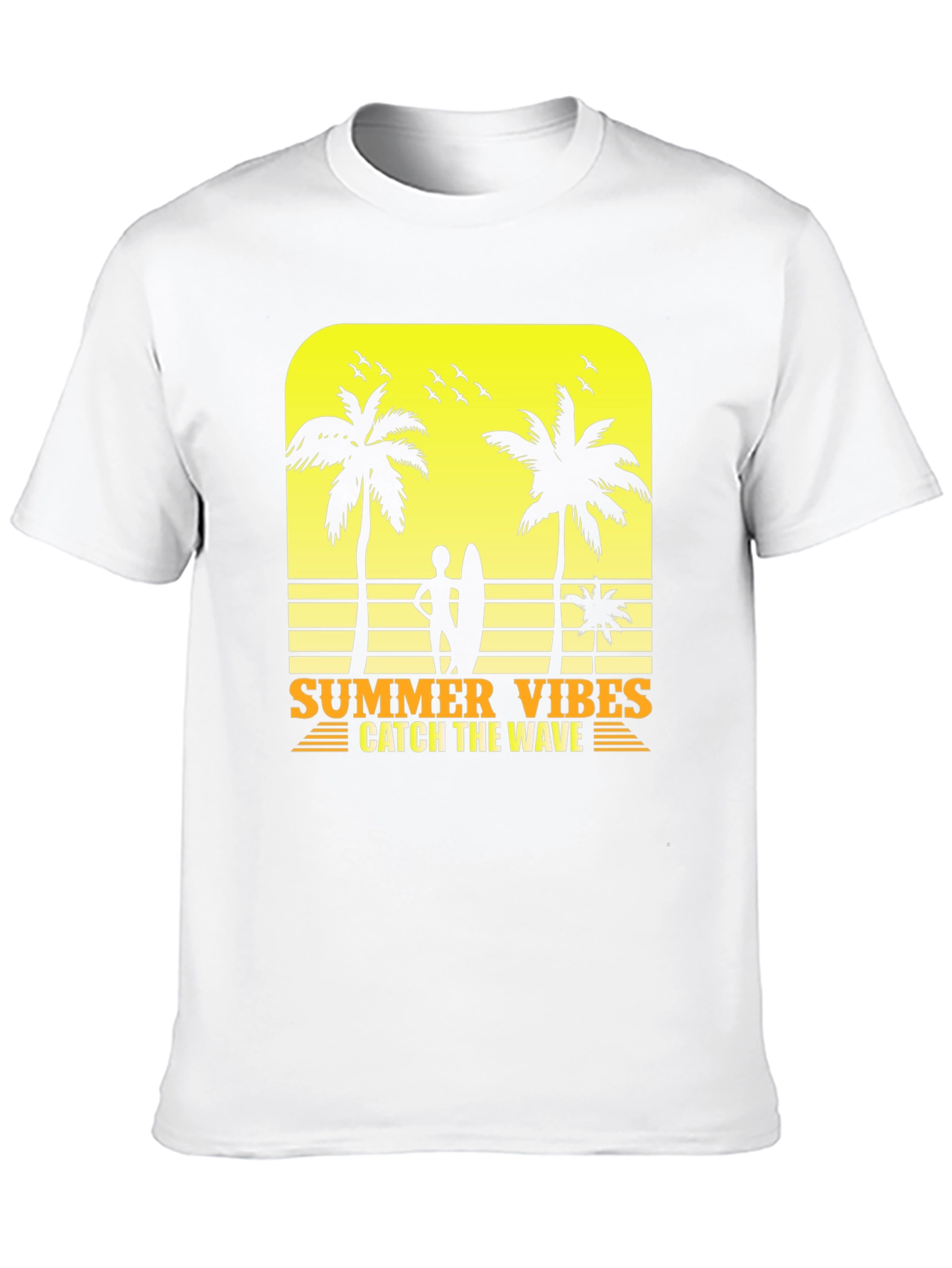 Summer Vibes Graphic Tee - Catch the Wave!